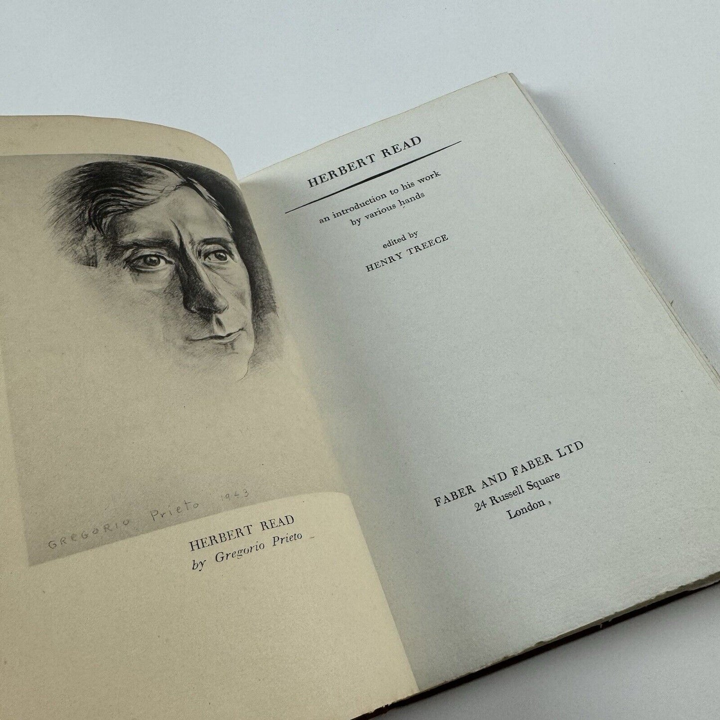 Herbert Read – an introduction to his work by various hands | Edited by Henry Treece, 1944