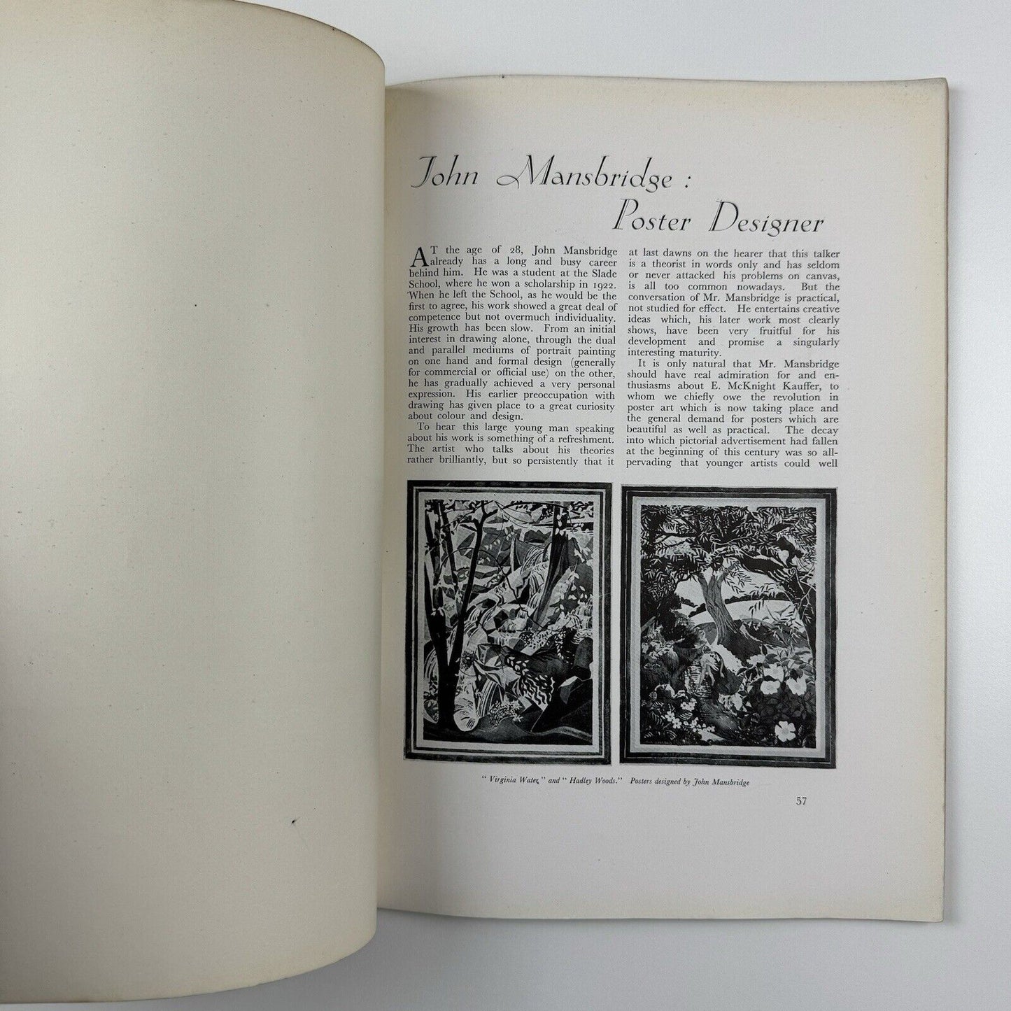 Commercial Art – The Advertisers Magazine | August 1930, No 50 | John Mainsbridge