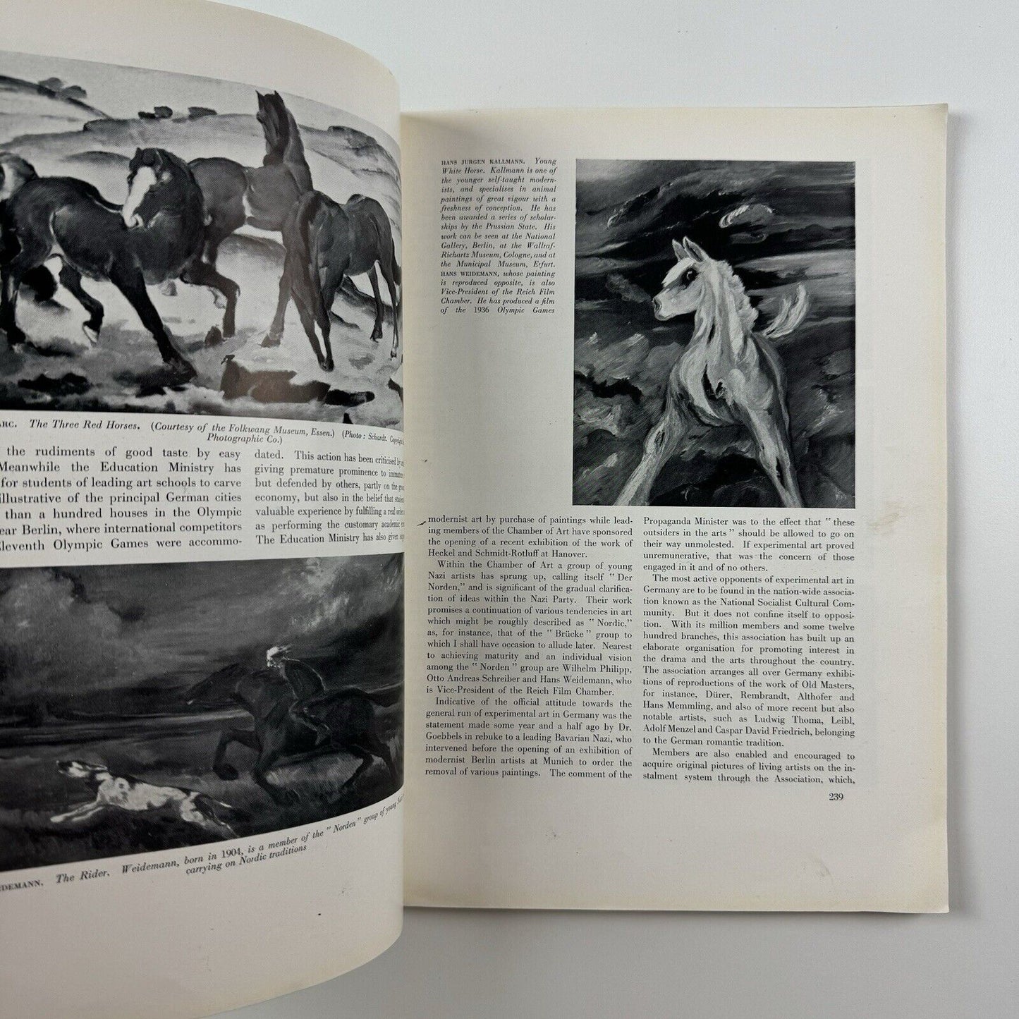 The Studio – November 1936 Vol 112, No 524 | Art in Germany Under the Nazis
