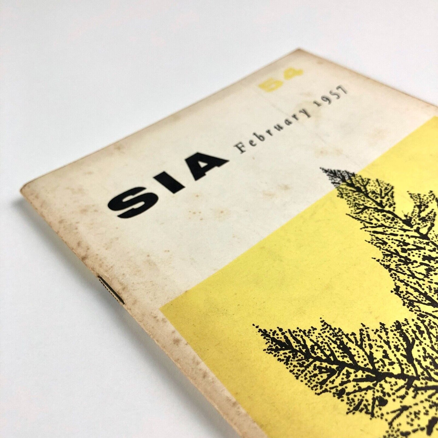 Society of Industrial Artists (SIA) Journal 54 February 1957 edited Peter Kneebone