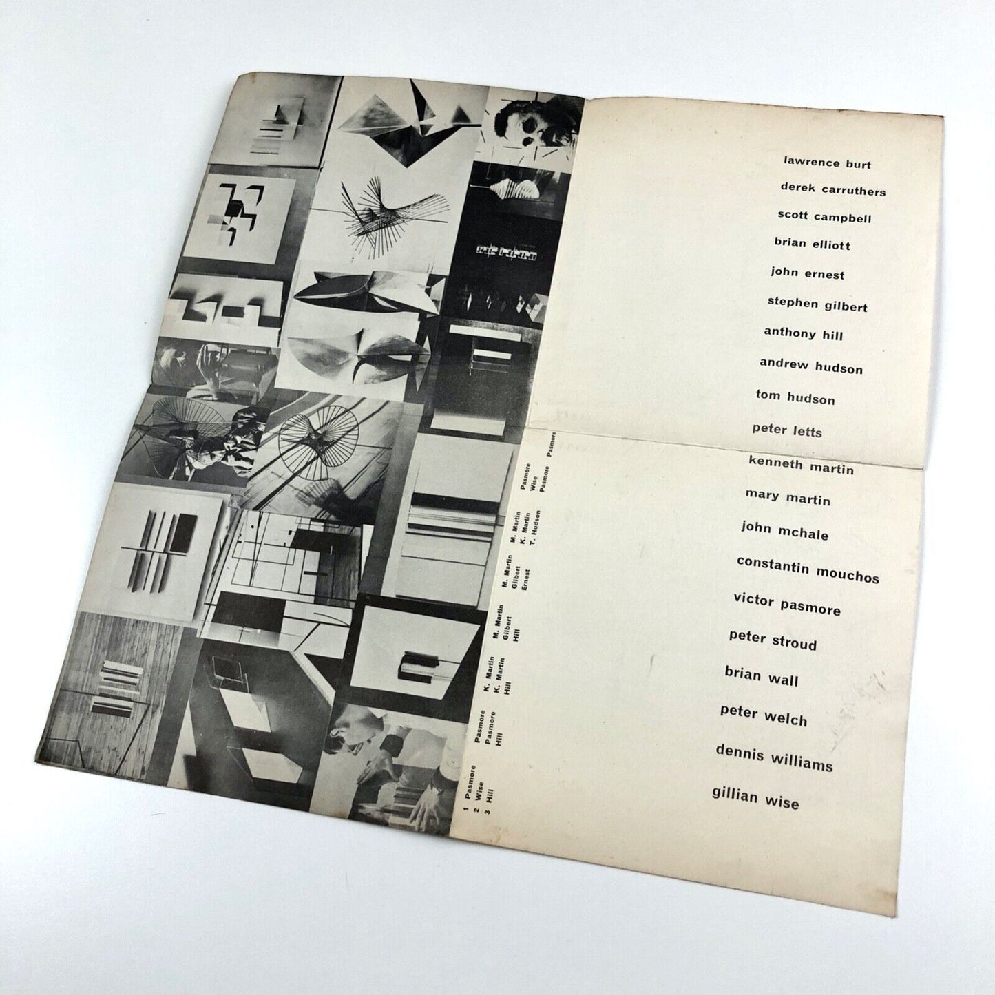 Construction: England: 1950-1960 | Drian Gallery, 1961 exhibition catalogue