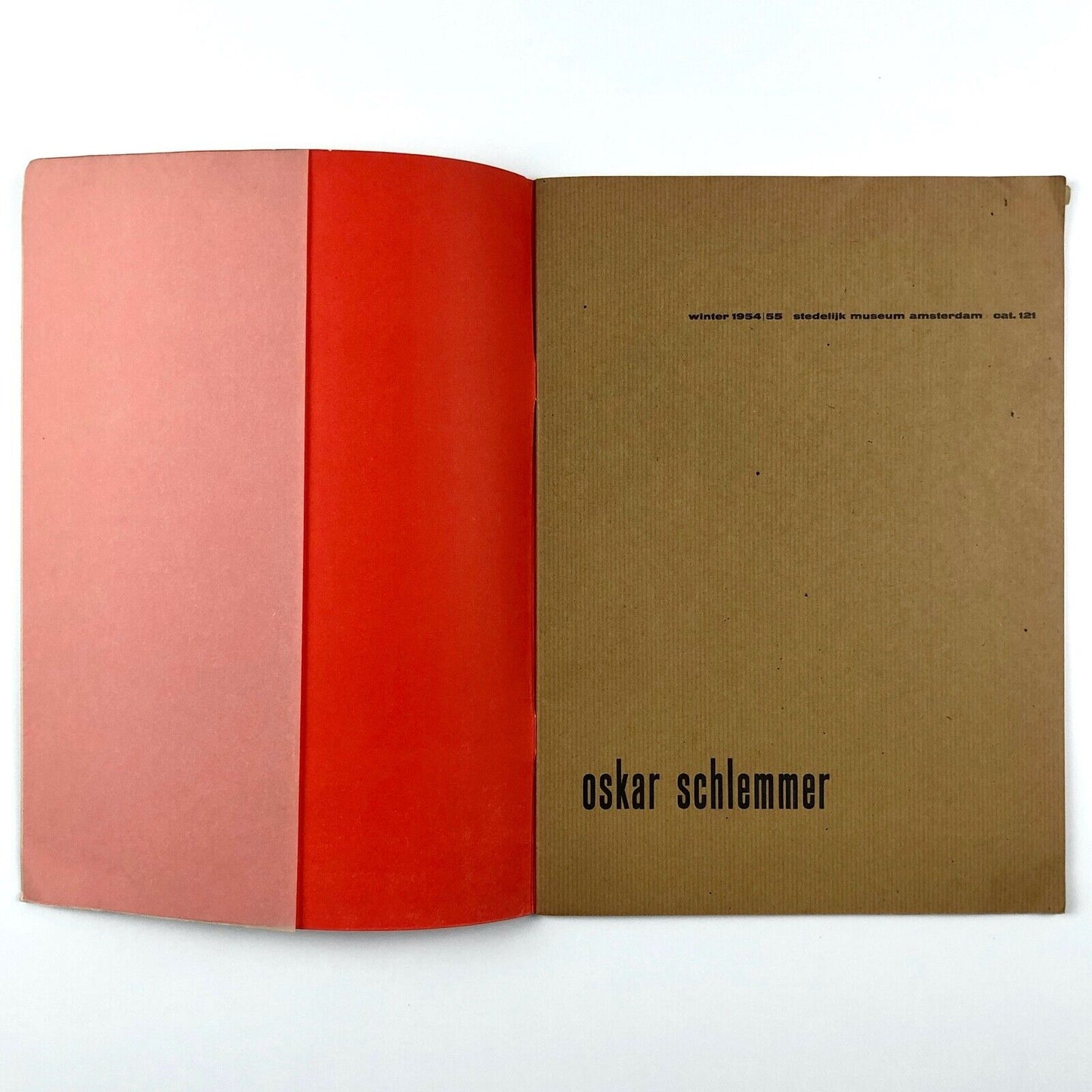 Oskar Schlemmer exhibition catalogue | Stedelijk Museum Amsterdam 1954, Sandberg