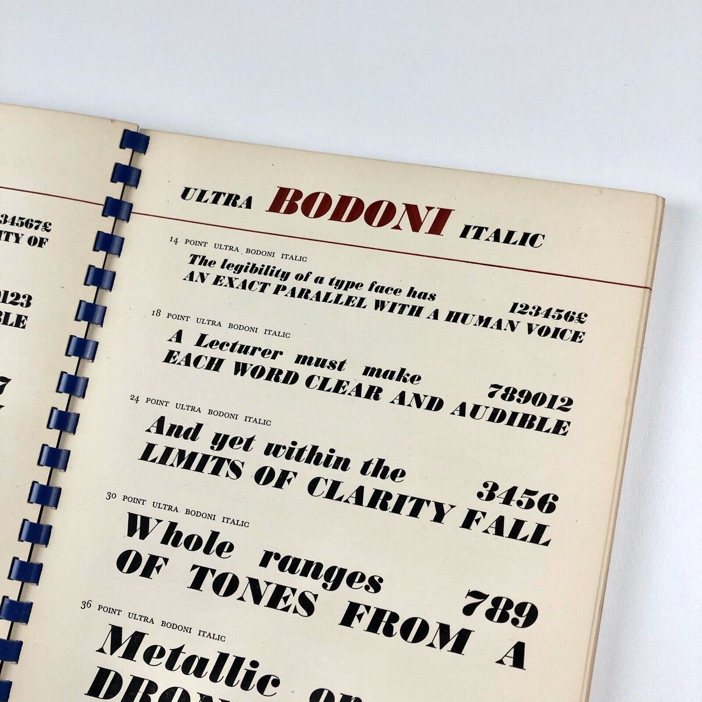 ABCD Caines Type Faces | Type specimen book | W. S. Caines, 1950