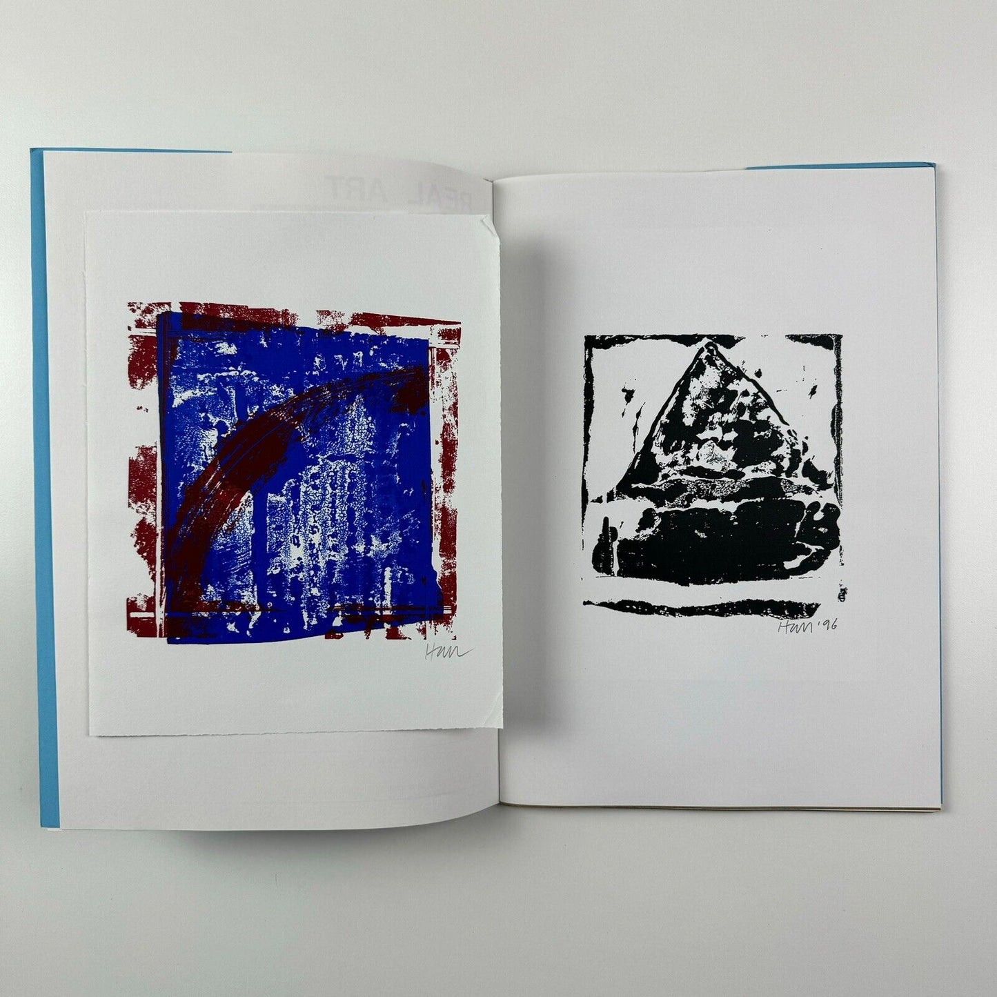 Real Art 1996 Vol 2 No. 9 edited by Malcolm Gibson limited edition signed artwork