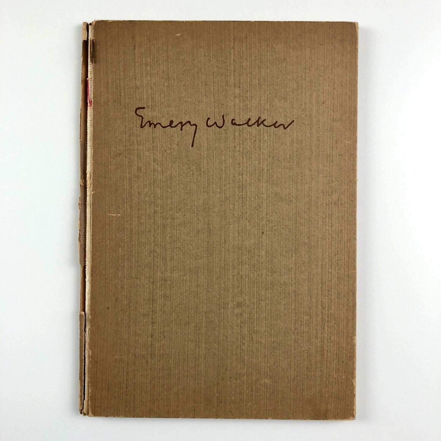 Sir Emery Walker and the revival of printing by C. Volmer Nordlunde 1959 | Double Crown Club connection