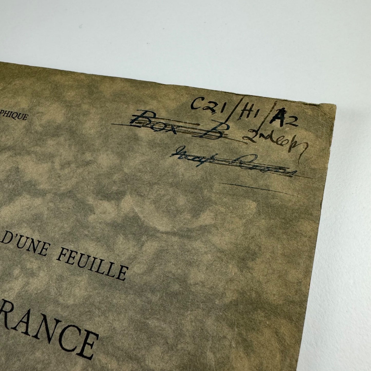 Établissement d’une feuille de la carte de France | Géographique de l’armée 1936
