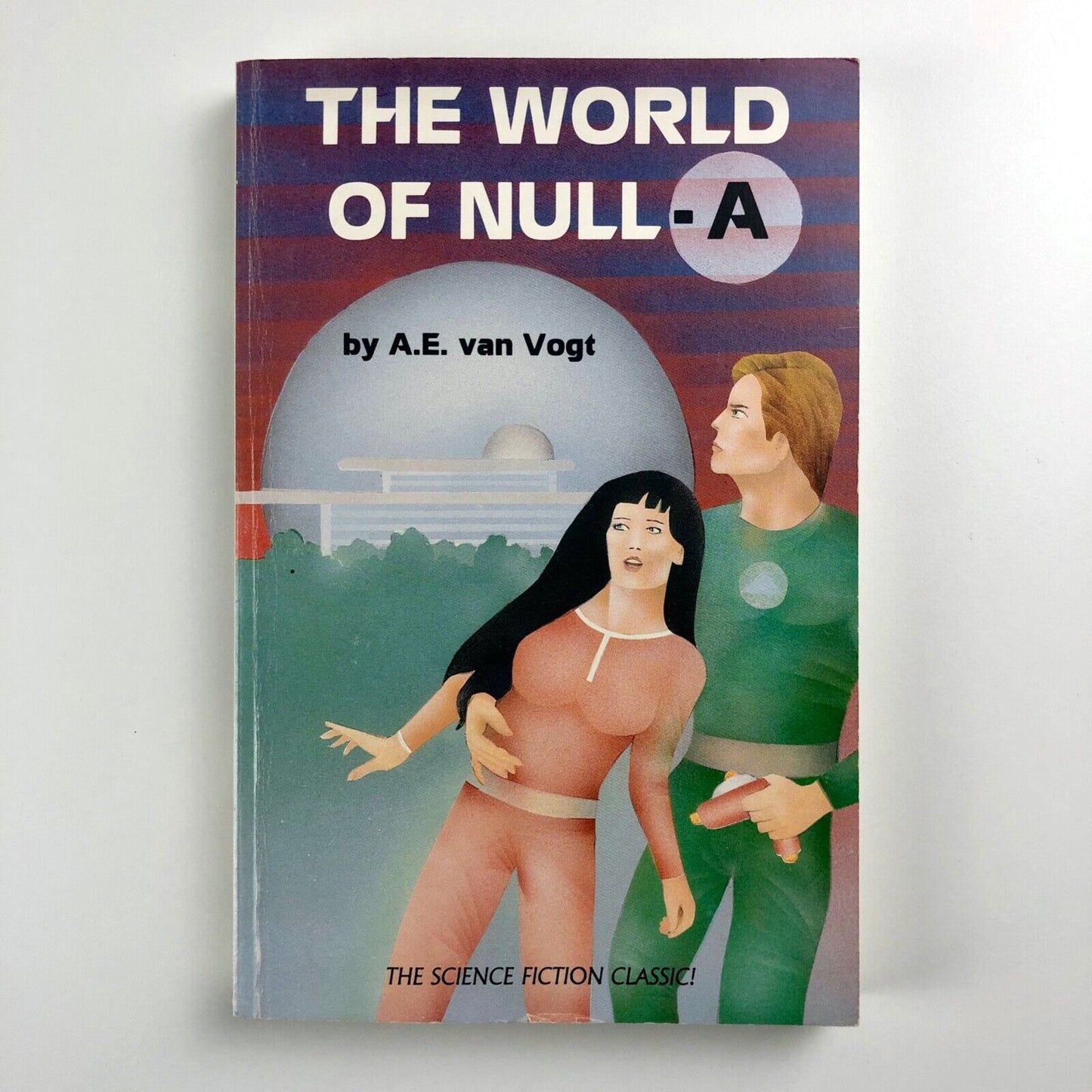 The World of Null-A by A. E. van Vogt | Vintage paperback | Ariel Press, 1970