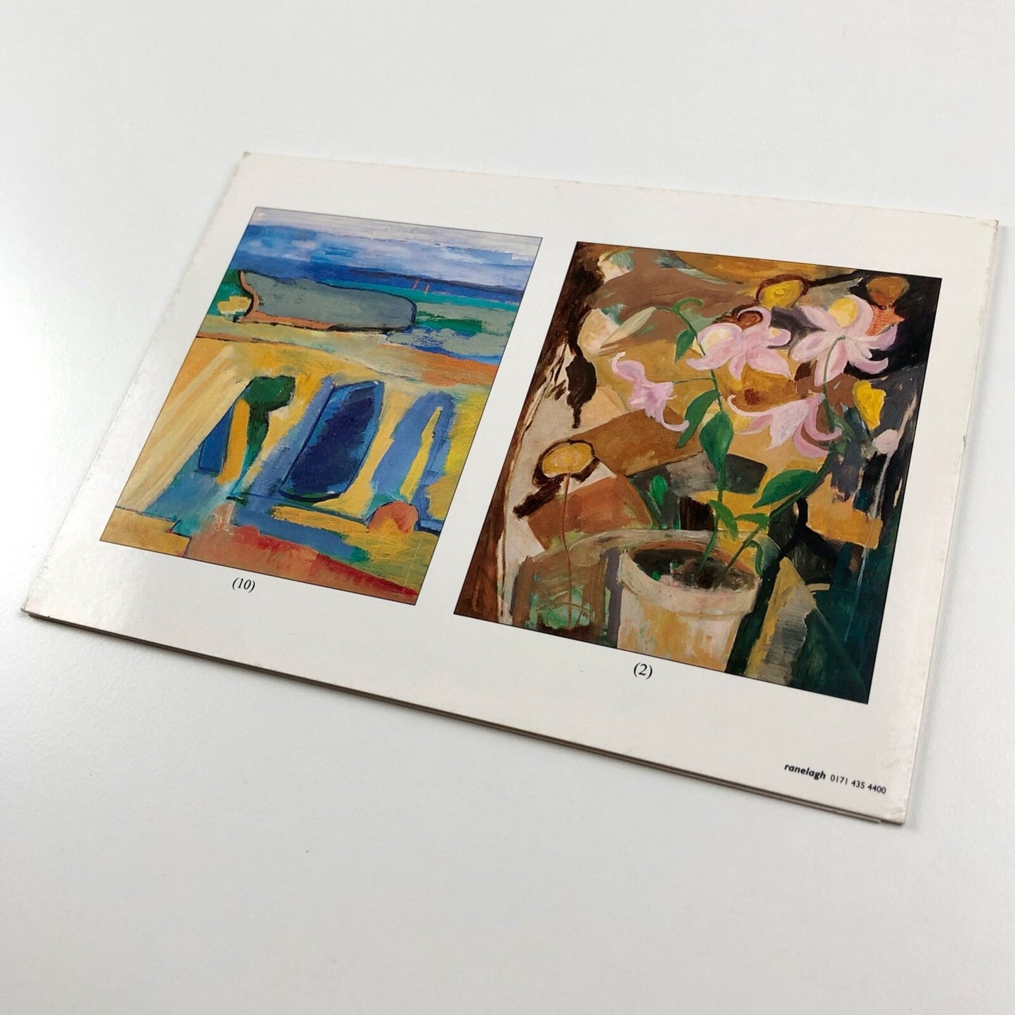 Jeremy Fraser. Recent Paintings III | The Simon Carter Gallery | Folded card, 1997