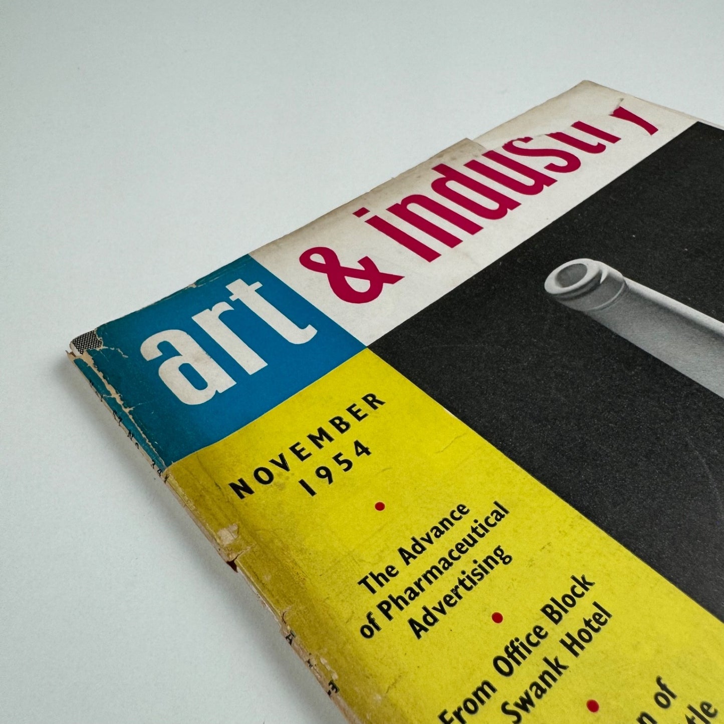 Art & Industry Vol 57, no 341, Nov 1954 pharmaceutical advertising Hans Barschel