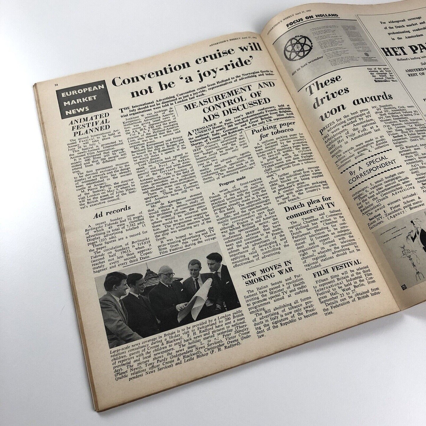 Advertiser’s Weekly | The Journal of Advertising & Marketing | 27 April 1962