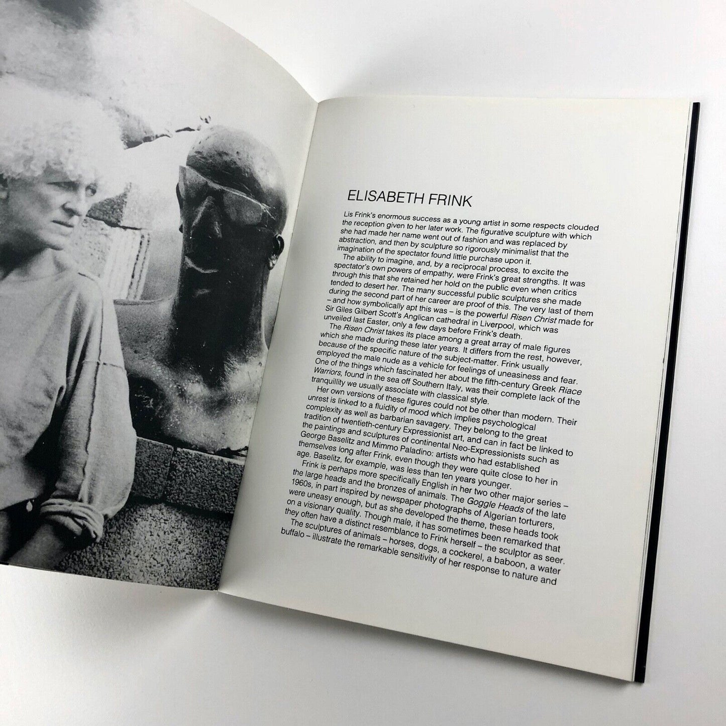 Elisabeth Frink – A Celebration | Beaux Arts exhibition catalogue, 1994