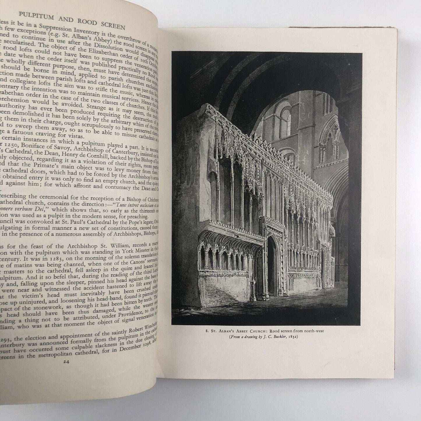 Greater English Church Screens by Aymer Vallance | Batsford 1947