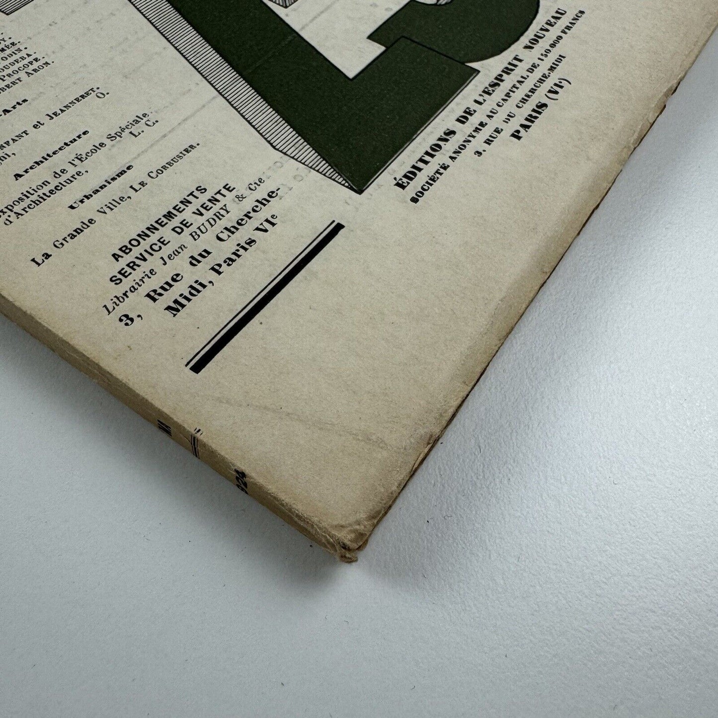 L'Esprit Nouveau journal | Issue No. 23 1924 | Amédée Ozenfant and Le Corbusier