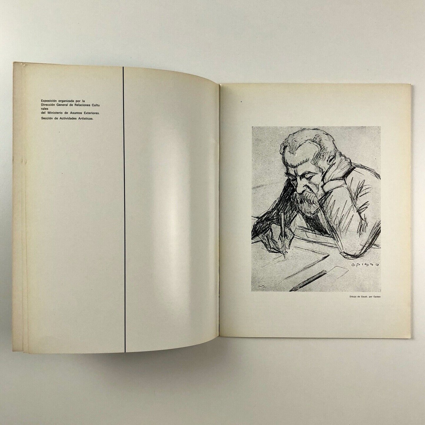 50 Years of Gaudi 1926-1977 | Ministerio de Asuntos Exteriores | Exhibition catalogue, 1977