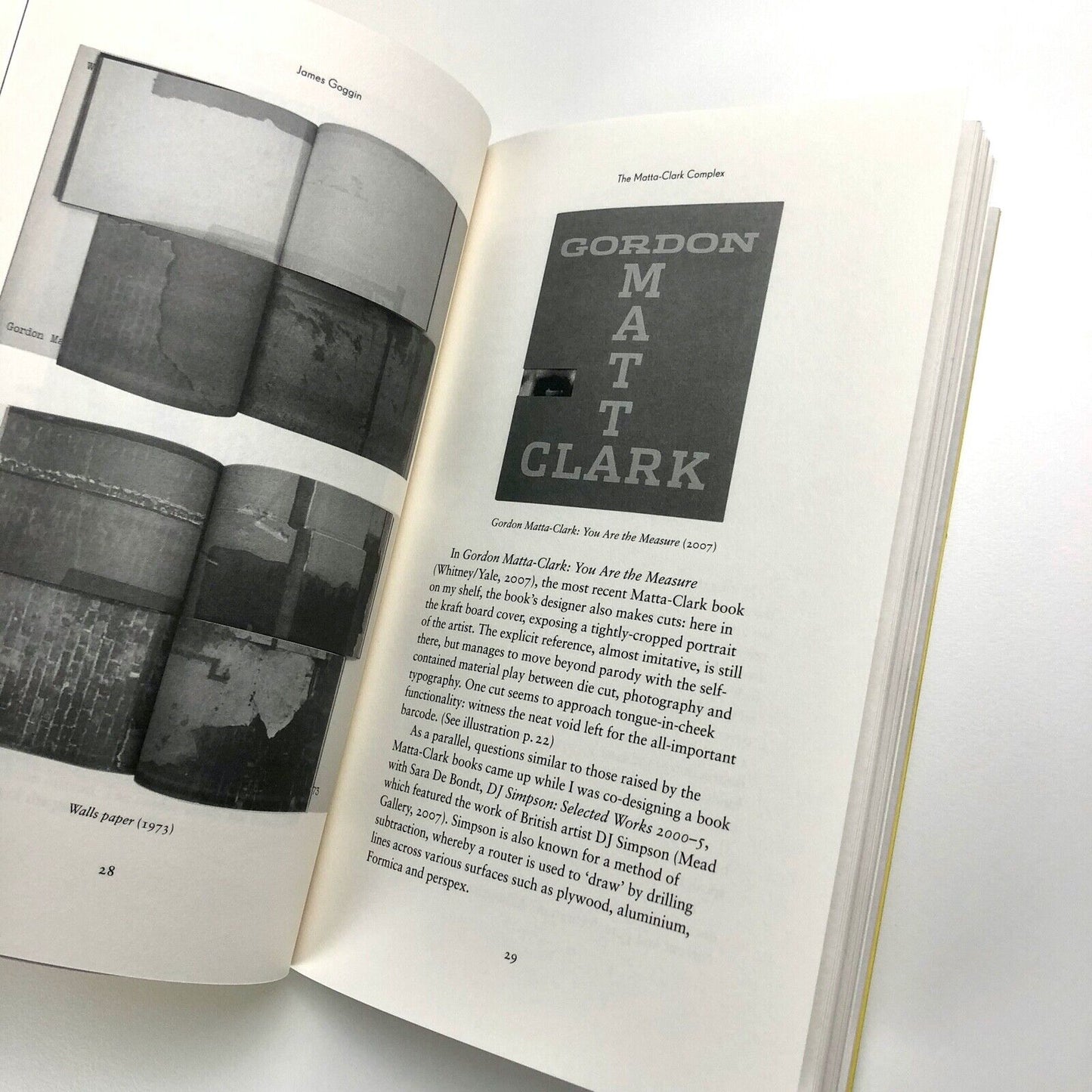 The Form of the Book Book | Edited by Sara De Bondt and Fraser Muggeridge | Occasional Papers, 2009