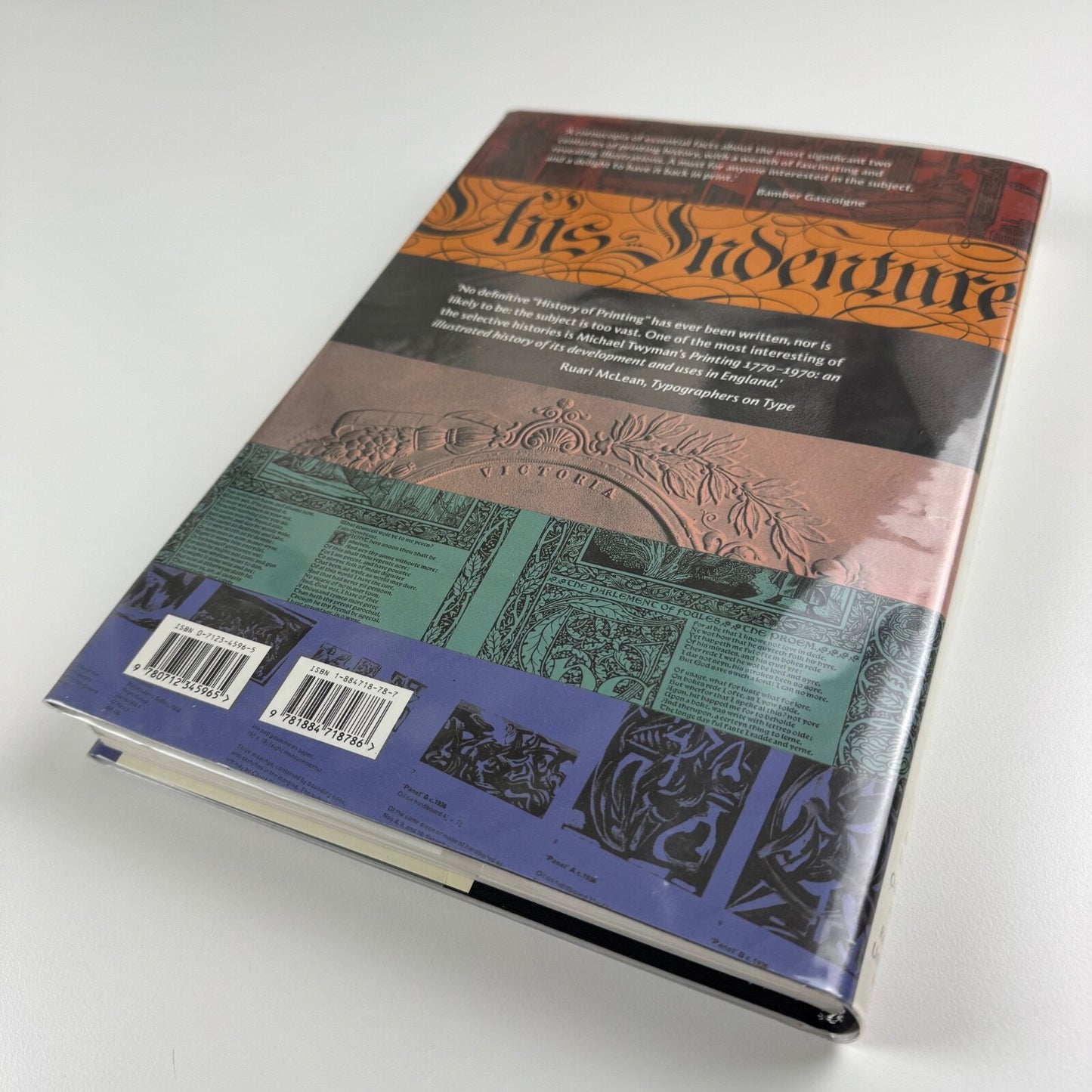 Printing 1770-1970 an illustrated history of its development and uses in England by Michael Twyman | The British Library, Oak Knoll Press, Reading University Press, 1998 edition