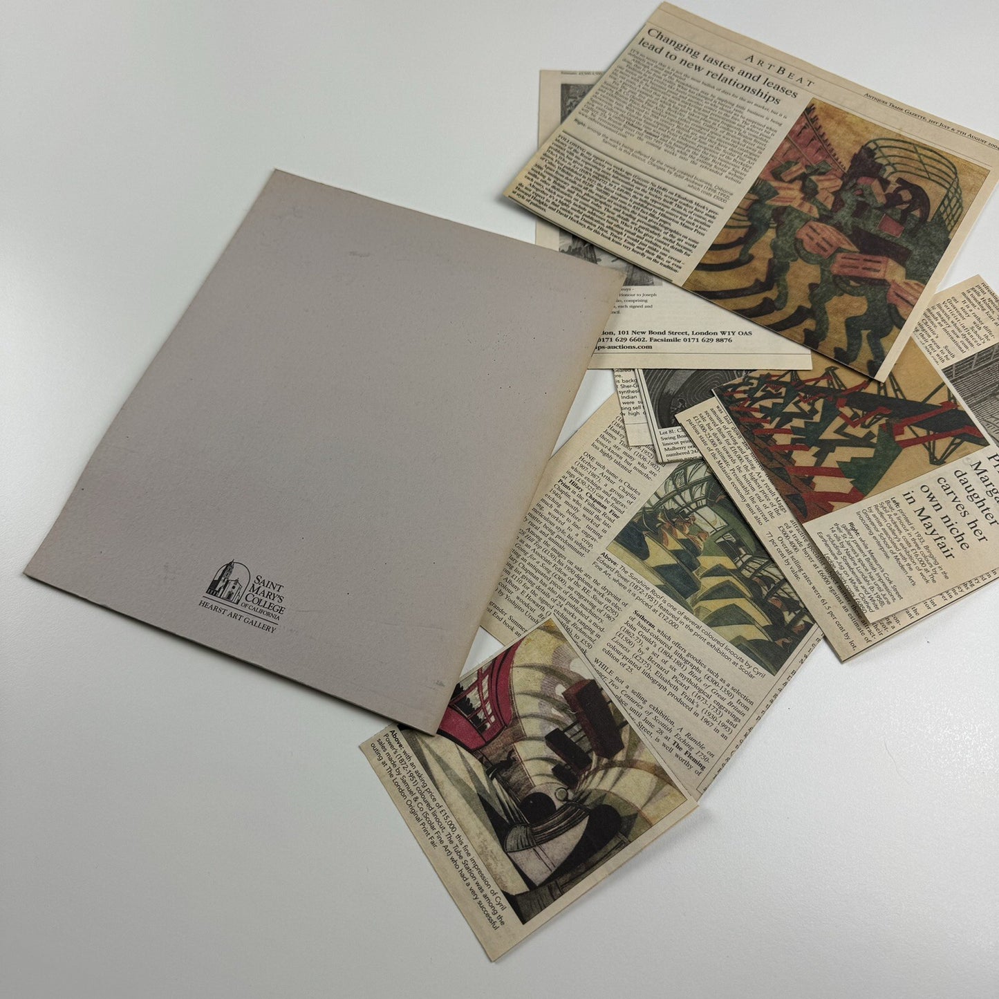 Modern British Art - Vorticism and the Grosvenor School | Arts Council 1993