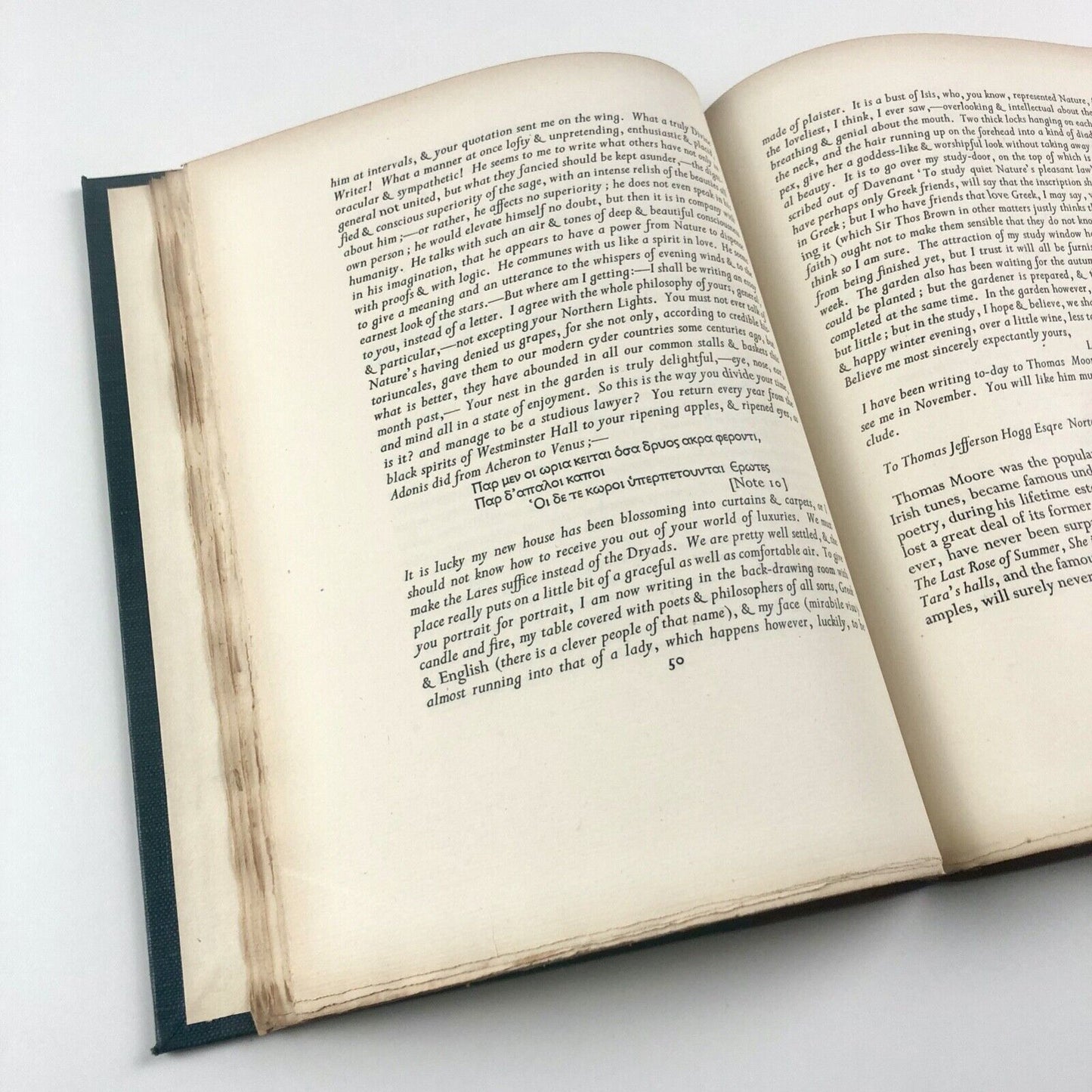 The Athenians being correspondence between Thomas Jefferson Hogg and his friends...edited by Walter Sidney Scott | Golden Cockerel Press, 1943