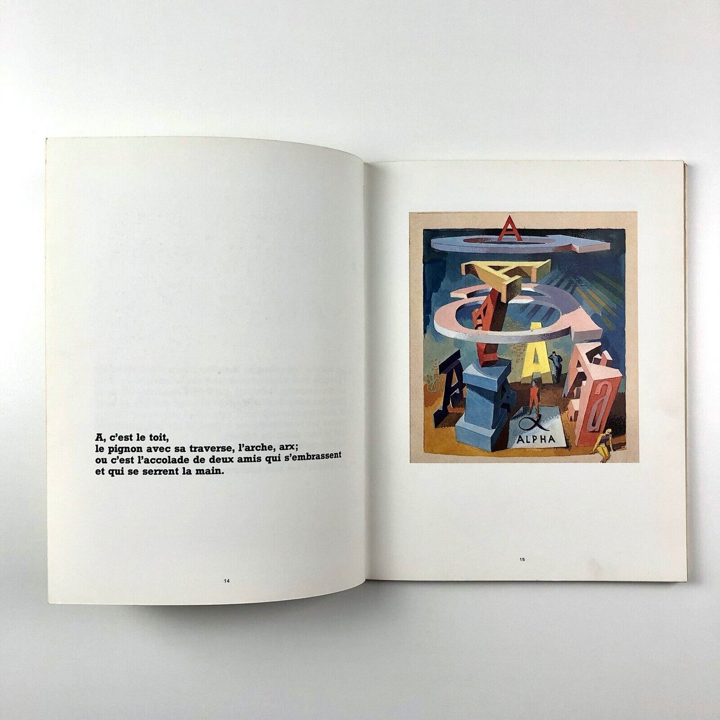 Albert Flocon: L'Alphabet. Poème en Prose de V. Hugo | Bernard Letu Editeur 1978