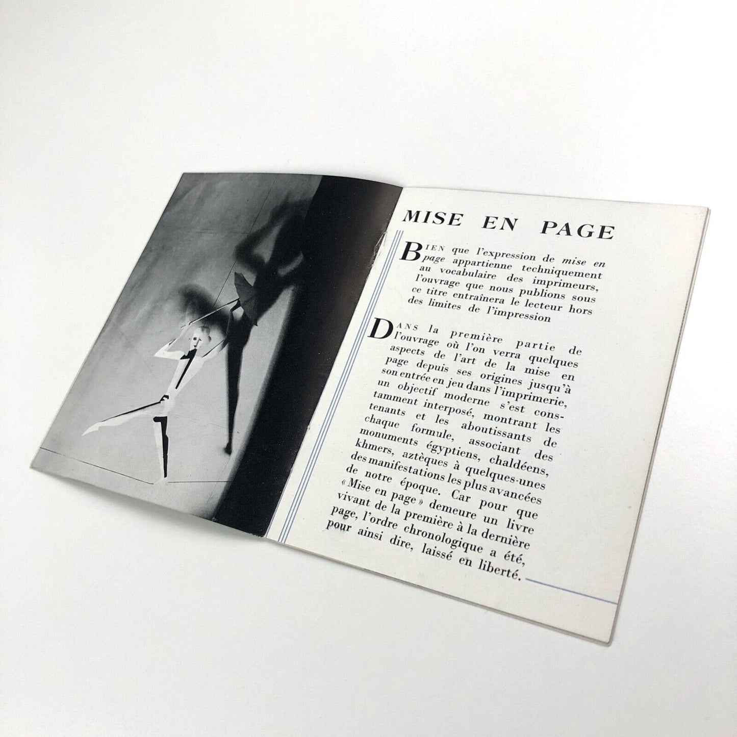Mise en Page Alfred Tolmer | Small promotional leaflet, The Studio Ltd c. 1931