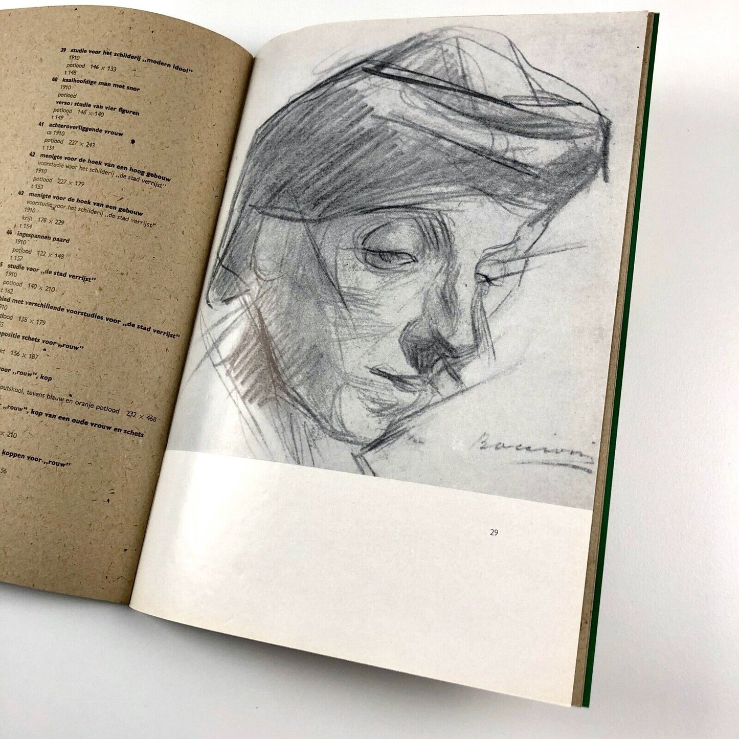 Umberto Boccioni | Stedelijk Museum exhibition catalogue, 1962 cat.no. 304