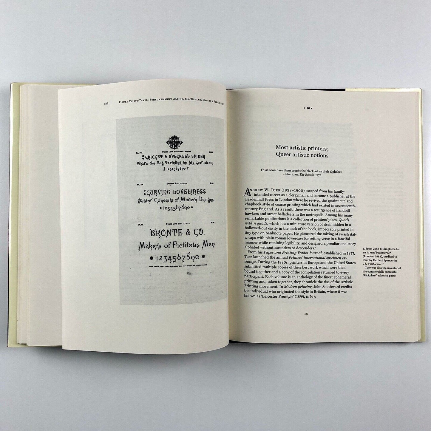 Alphabets To Order. The Literature of Nineteenth Century Typefounders' Specimens by Alastair Johnston | Oak Knoll Press/The British Library, 2000