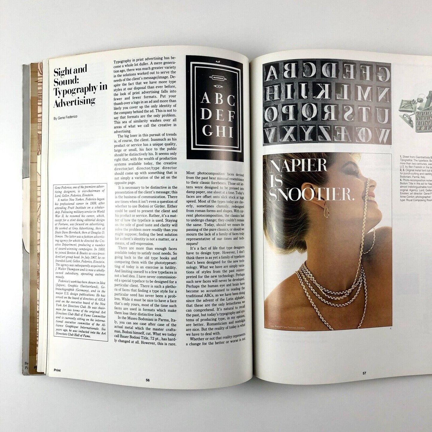 Print: America's Graphic Design Magazine – November-December 1986 XL:VI