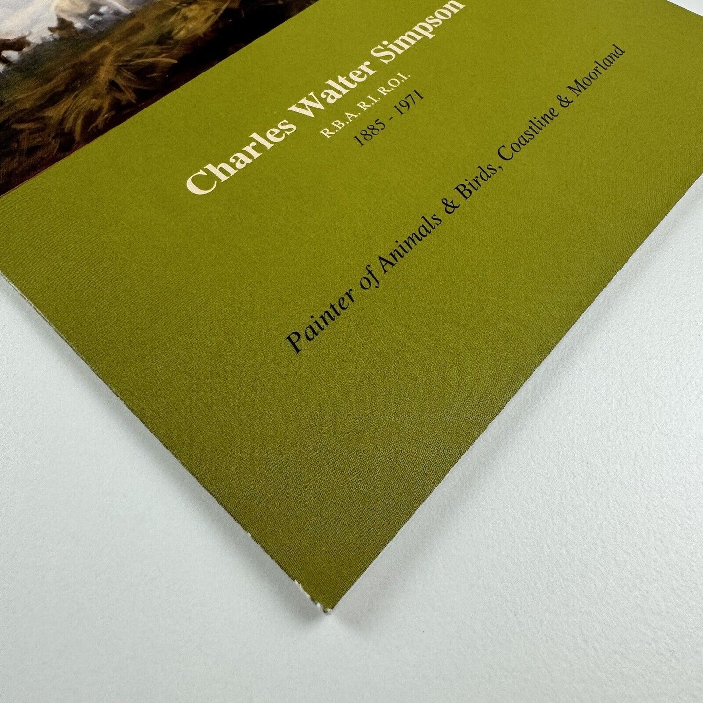 Folded card – Charles Walter Simpson | Davison-Thomas Fine Art, Penzance 2006