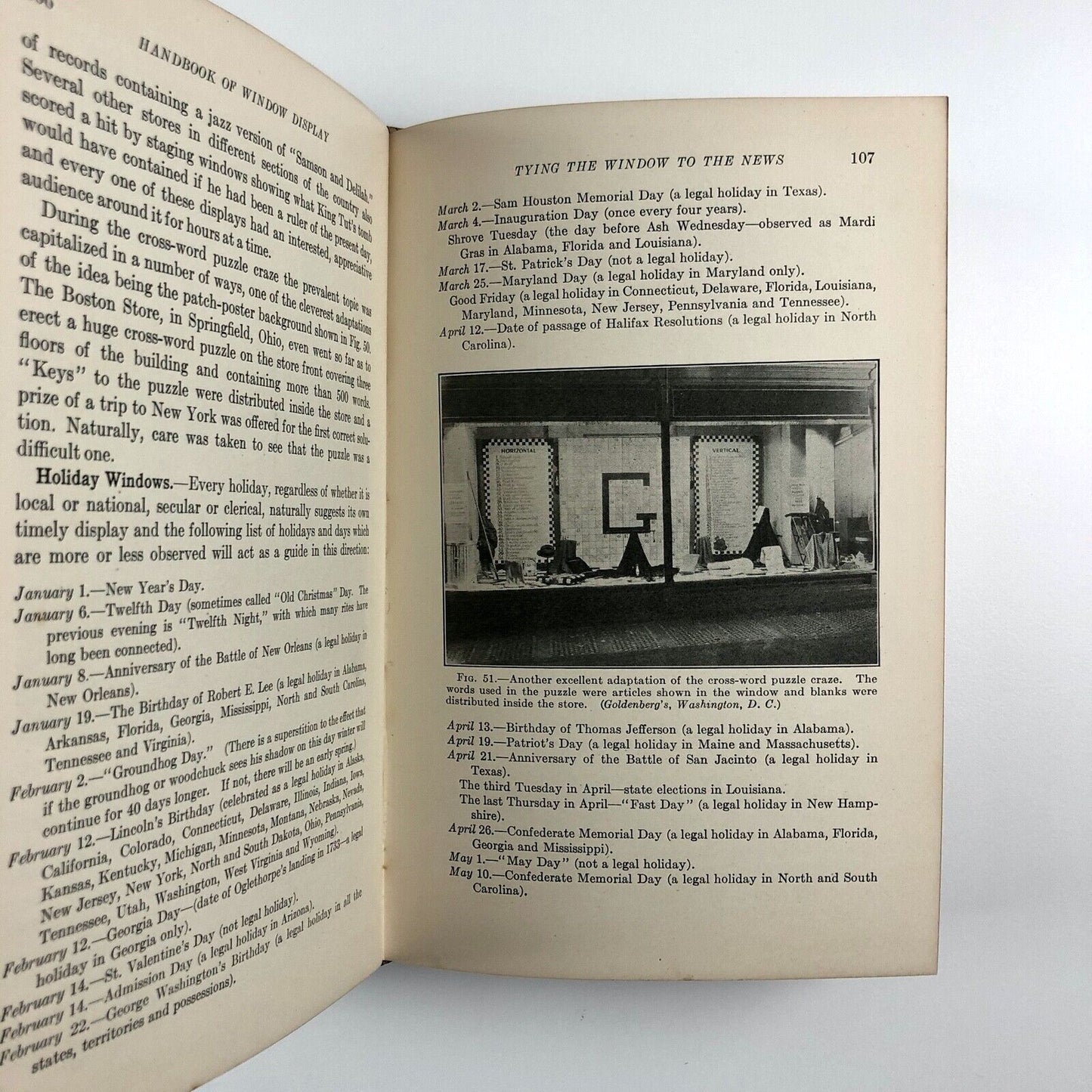 Handbook of Window Display, William Nelson Taft | 1st Edition 2nd Impression, McGraw-Hill Book Company, New York, 1926