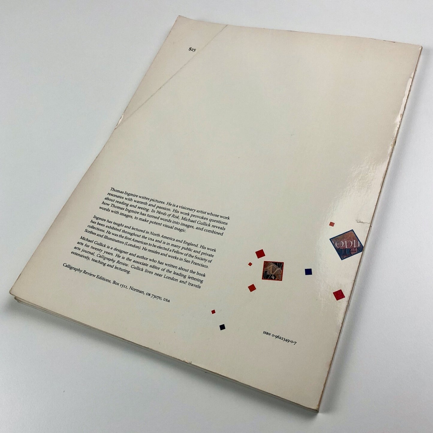 Words of Risk: The Art of Thomas Ingmire | Michael Gullick, 1989