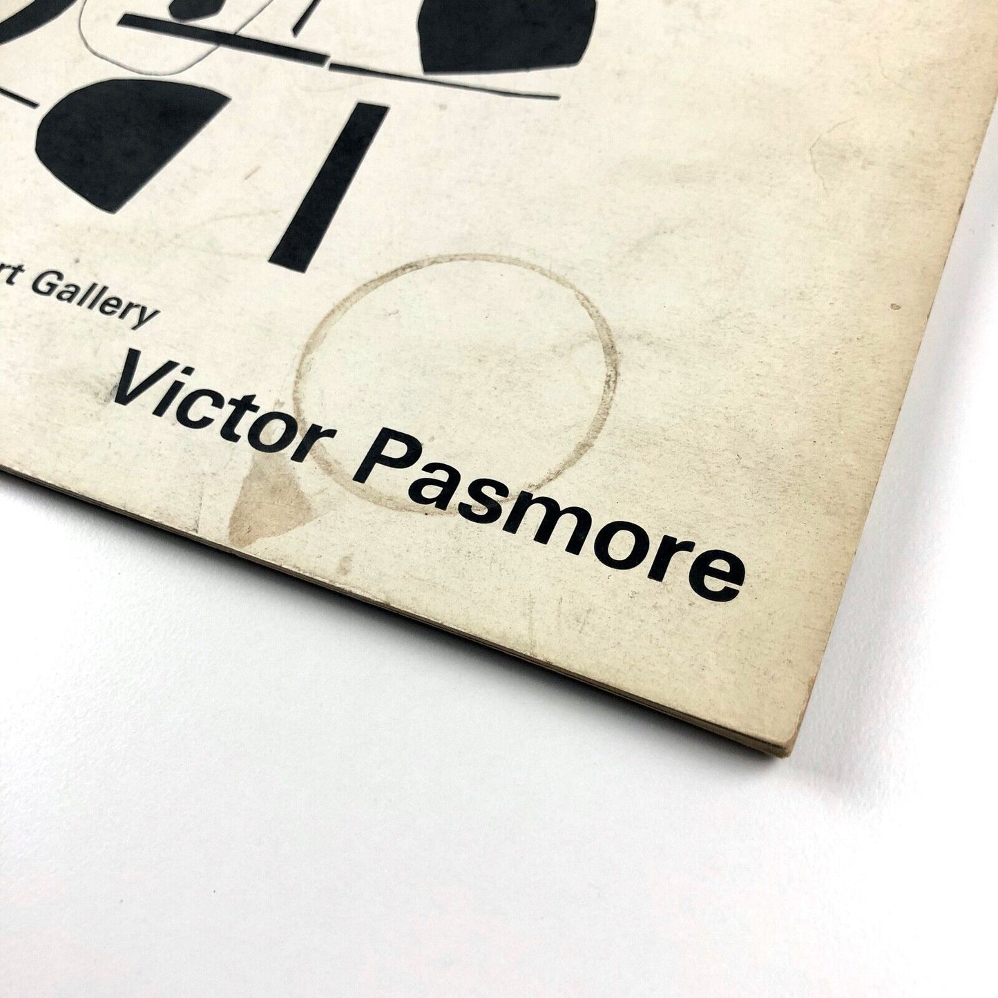 Victor Pasmore exhibition catalogue | Whitworth Art Gallery, Manchester, 1968