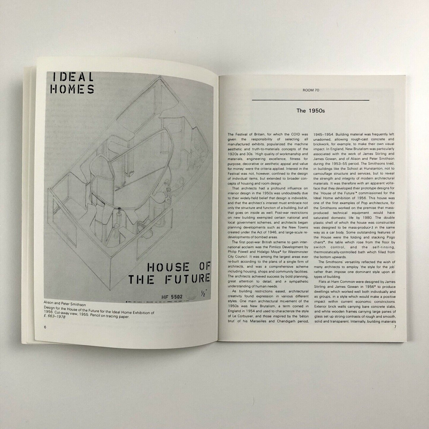 The Way We Live Now: Designs for Interiors 1950 to the Present Day by Margaret Timmers | V&A 1978/9