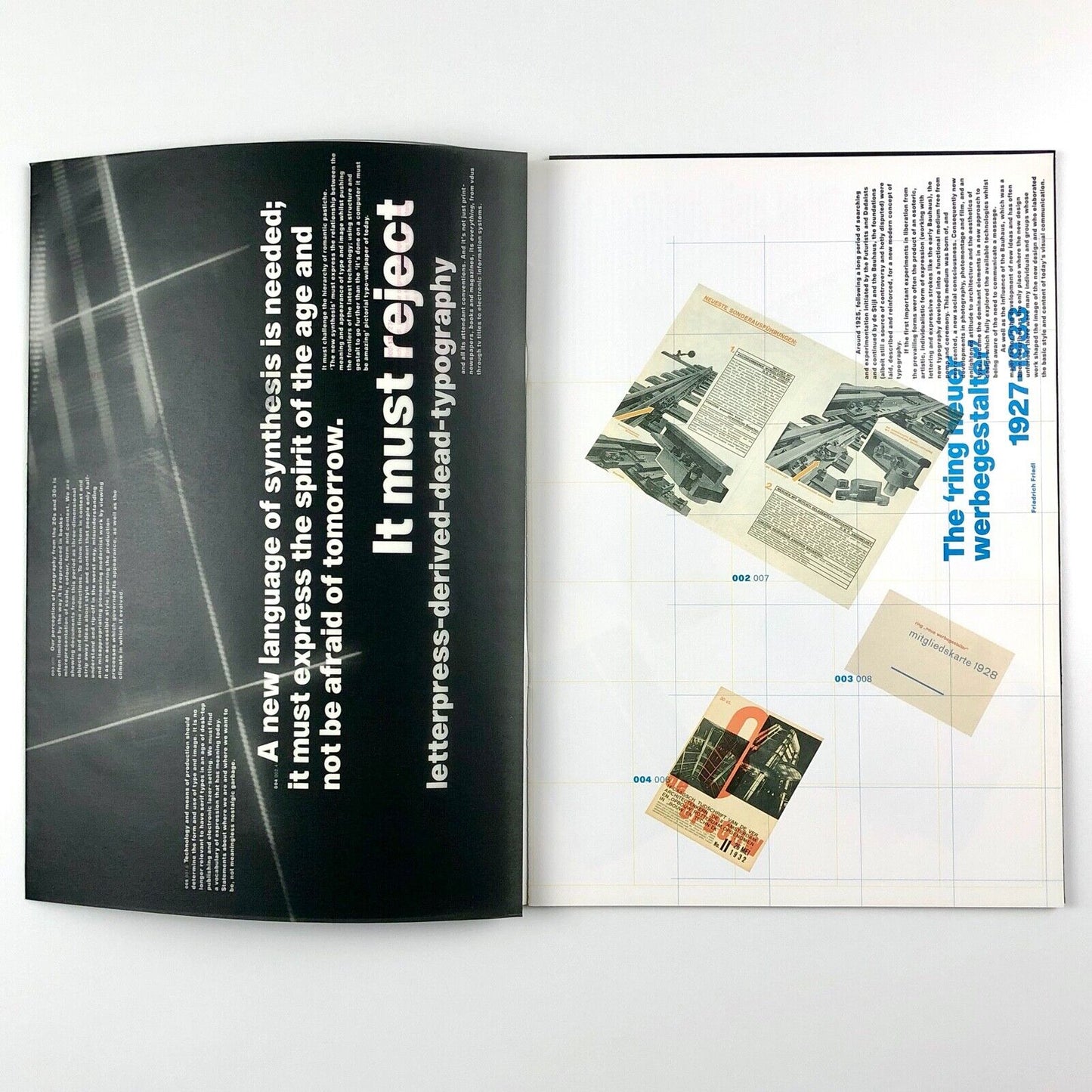 Octavo magazine: The New Synthesis | Journal of Typography – 90.7 | Eight Five Zero, 1990 edition of 3000 copies