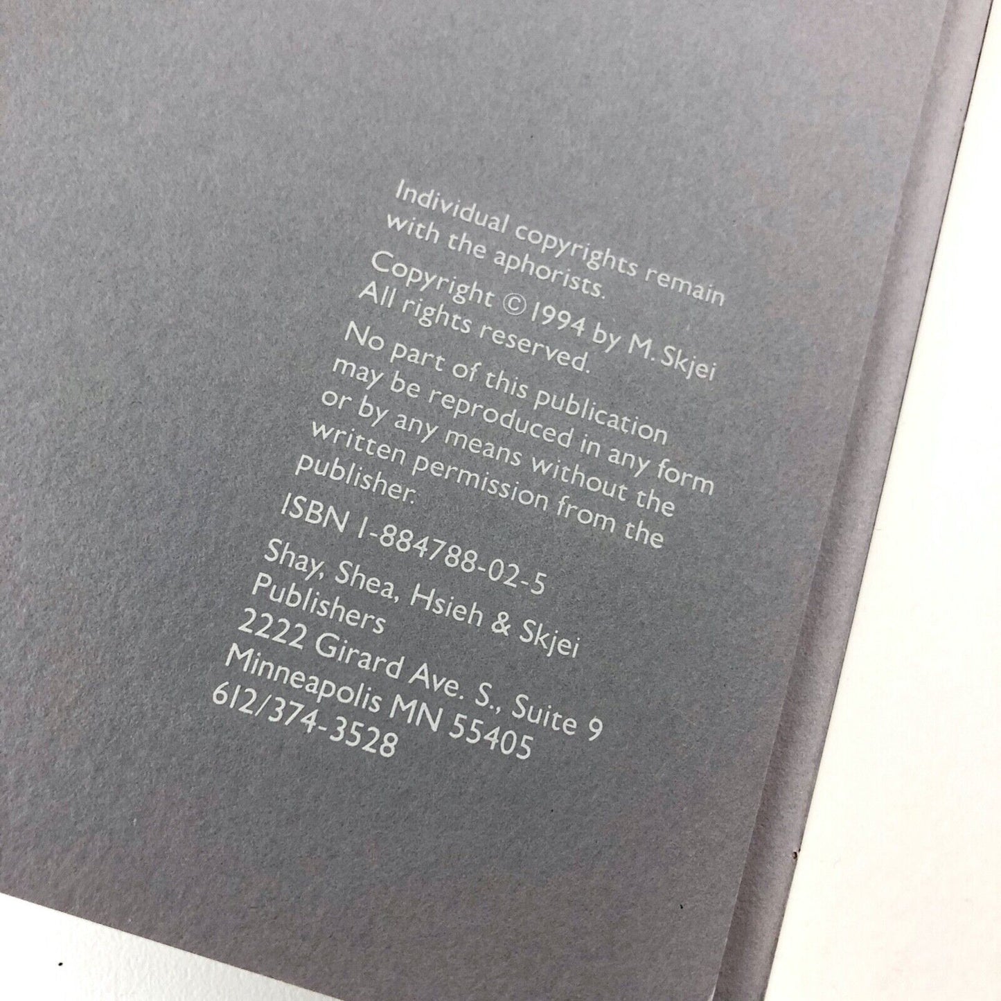 I Can’t Read This and I Designed This by M. Skjei 1994 - chapbook and envelope