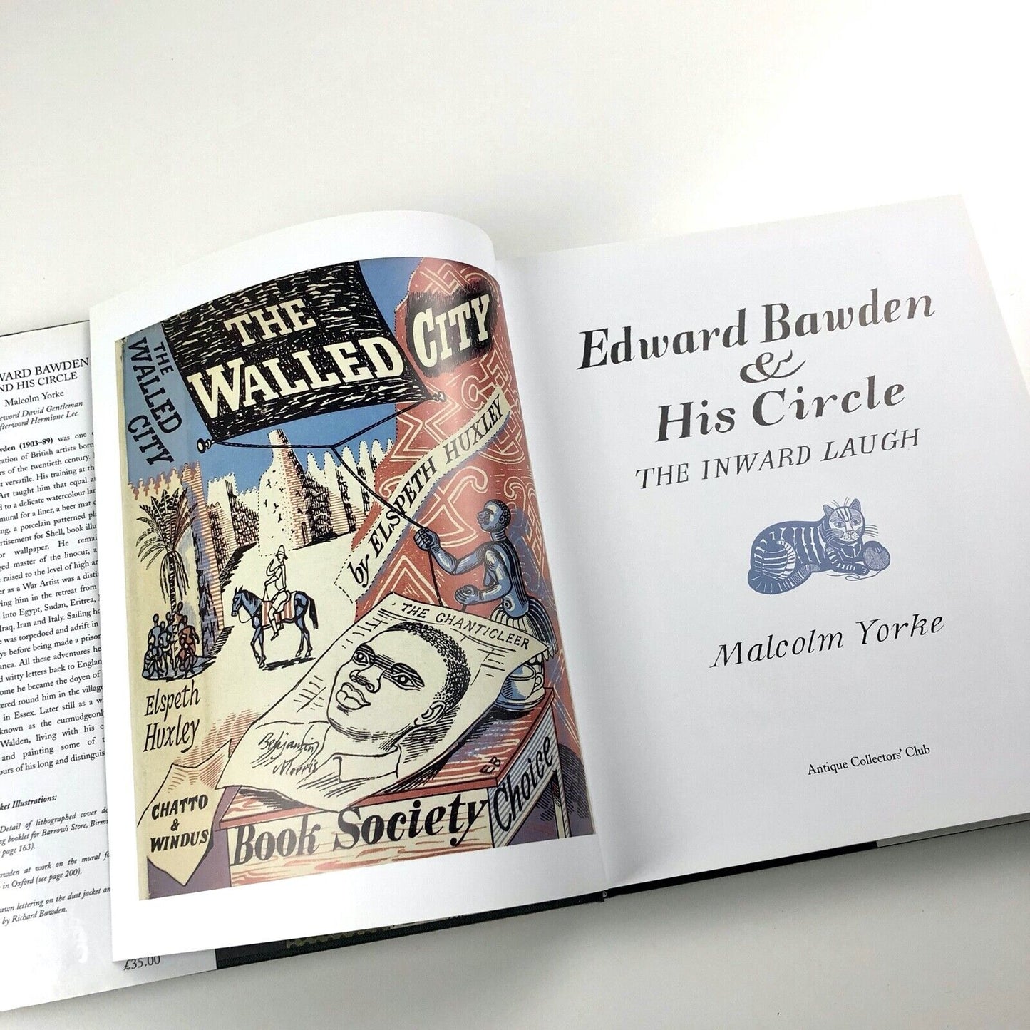 Edward Bawden and His Circle: The Inward Laugh | Hardback | Malcolm Yorke, 2007
