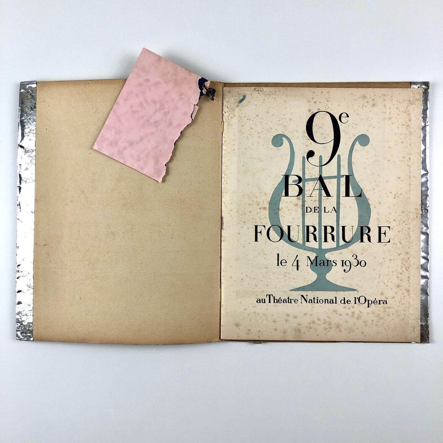 Bal de la Fourrure le 4 Mars 1930 au Théatre National de l’Opéra | Tolmer