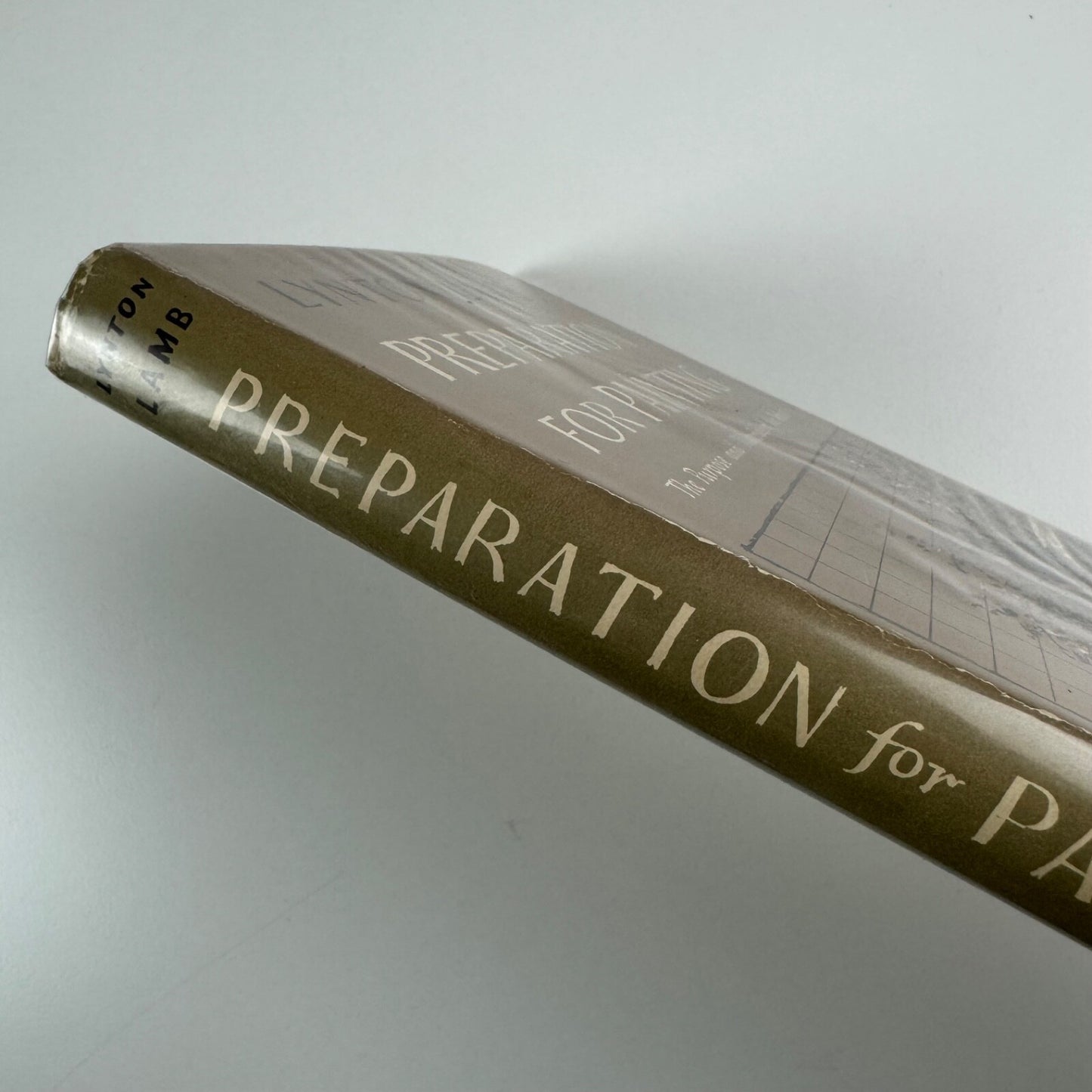 Preparation for Painting. The Purpose and Materials of the Artist by Lynton Lamb | Oxford University Press, 1955 second impression