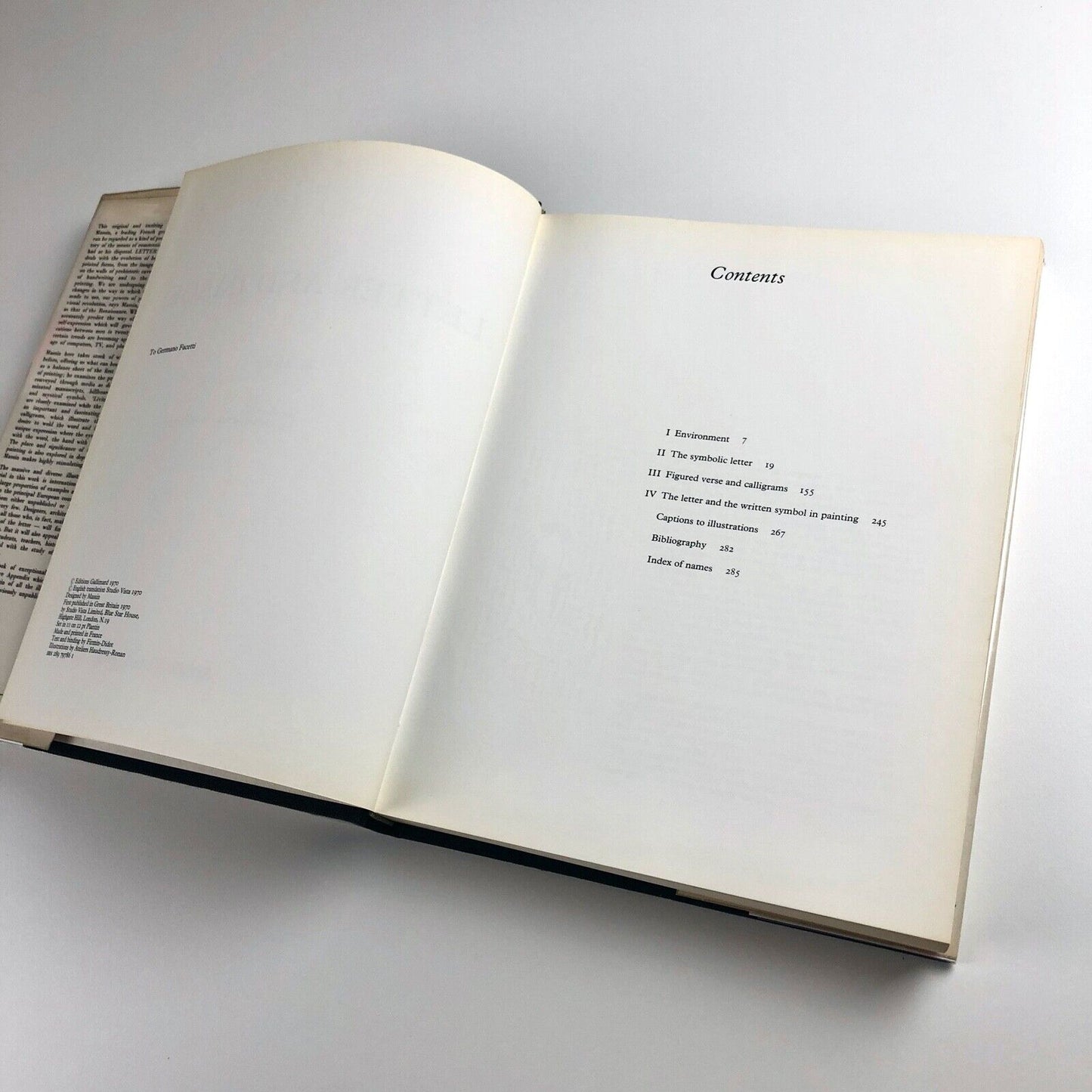 Letter and Image by Massin | Translation by Caroline Hillier | Studio Vista 1970