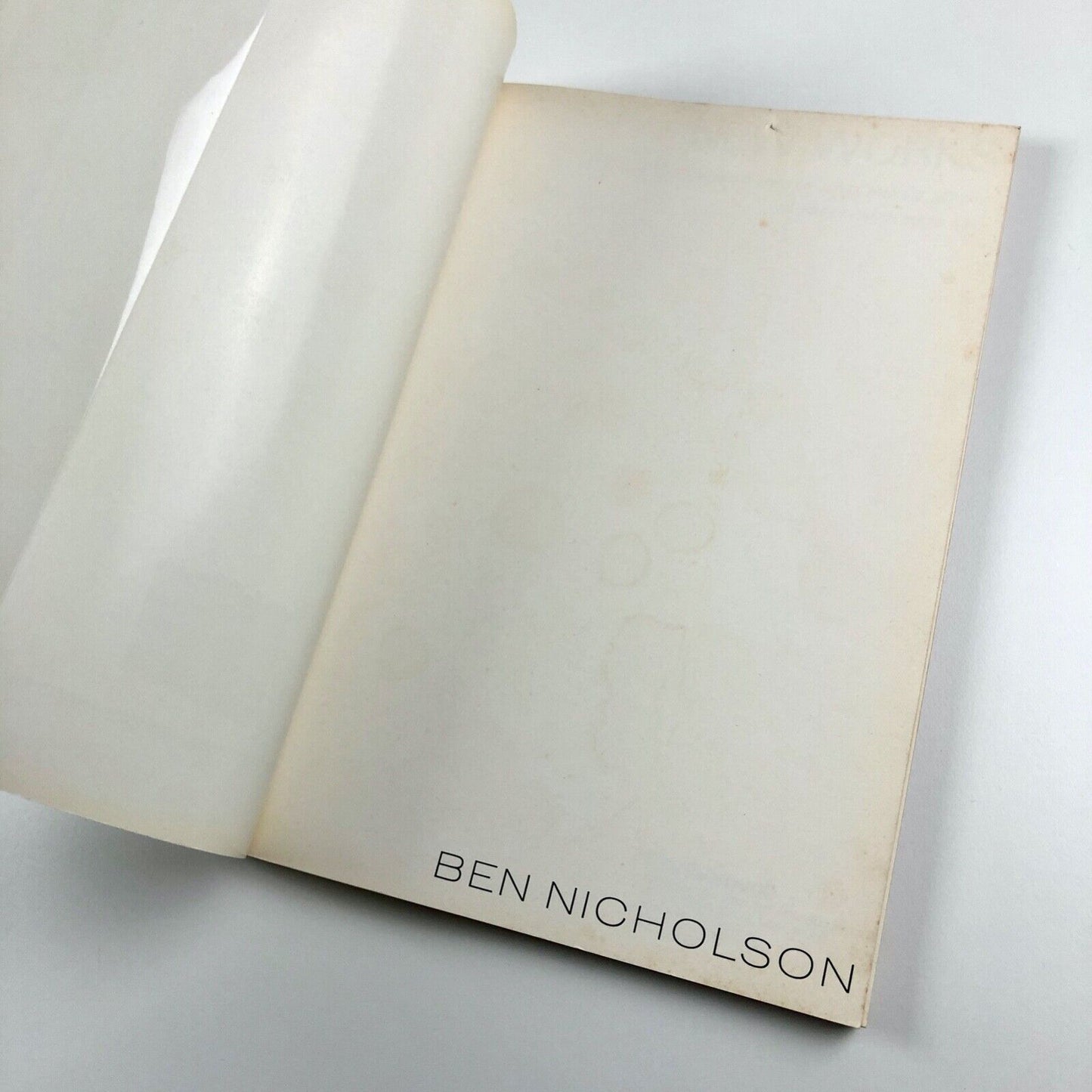 Ben Nicholson. Wash drawings in relief and mixed media | Marlborough Gallery, Oct-Nov 1968