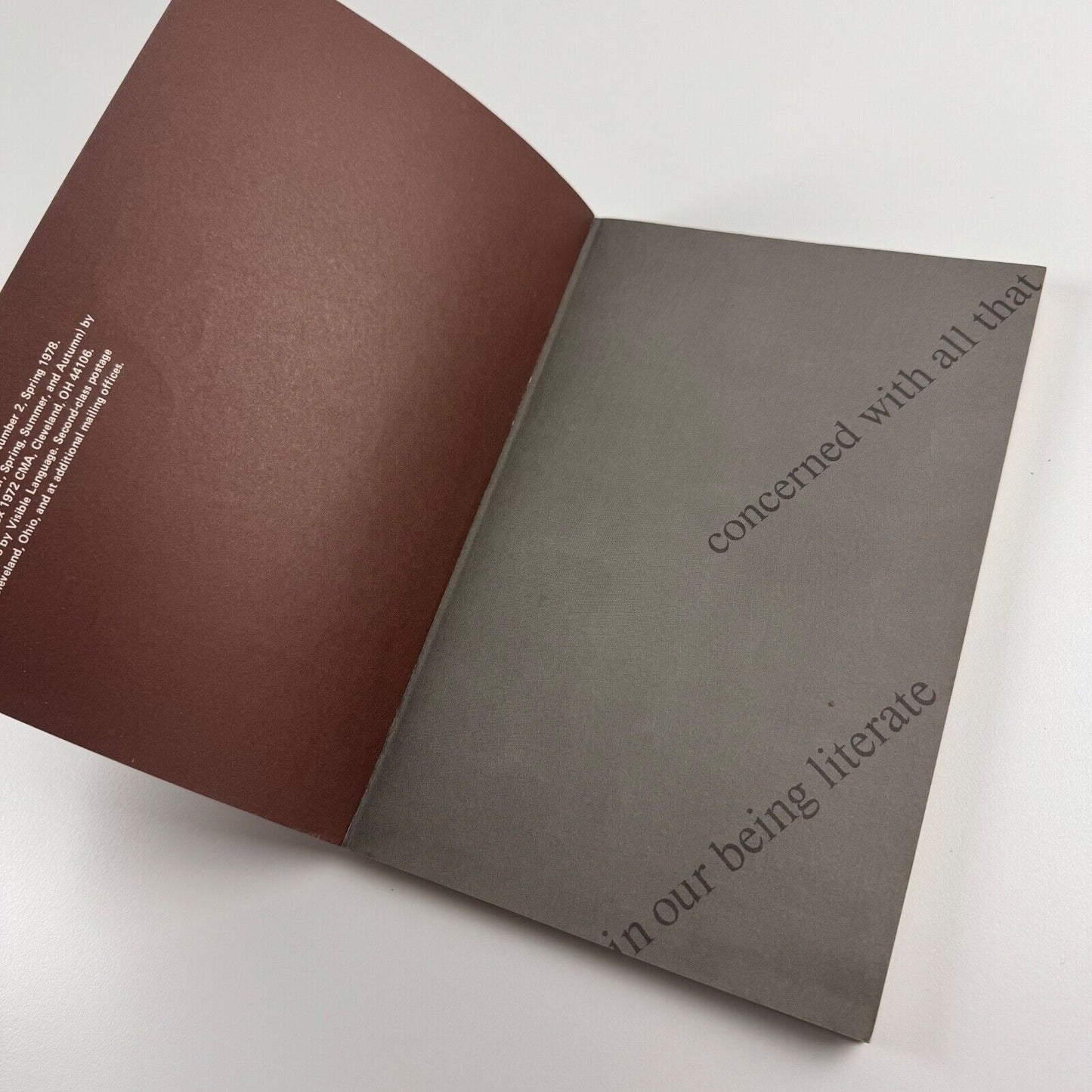 Visible Language journal Volume XII Number 2 Spring 1978