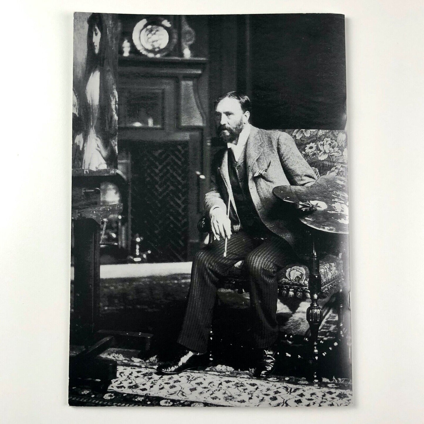 Leaflet for Artists At Home: The Holland Park Circle by Caroline Dakers | Leighton House Museum, 2000