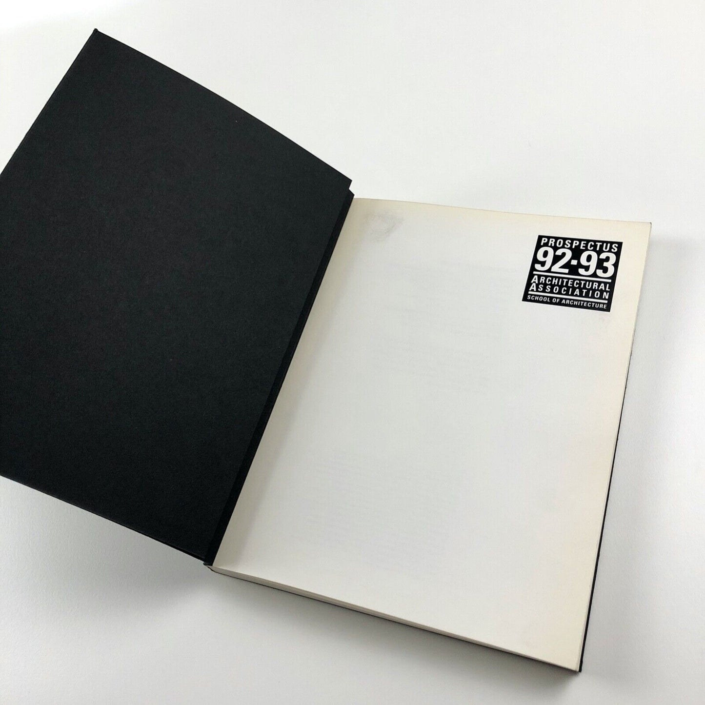Architectural Association | School of Architecture prospectus, 1992-93