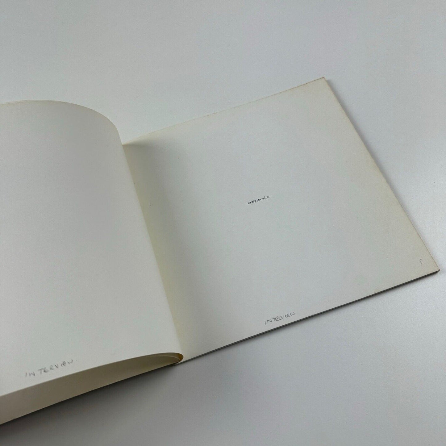 Hommage à Queneau – Colin Crumplin, 1977 | Marked up proof copy