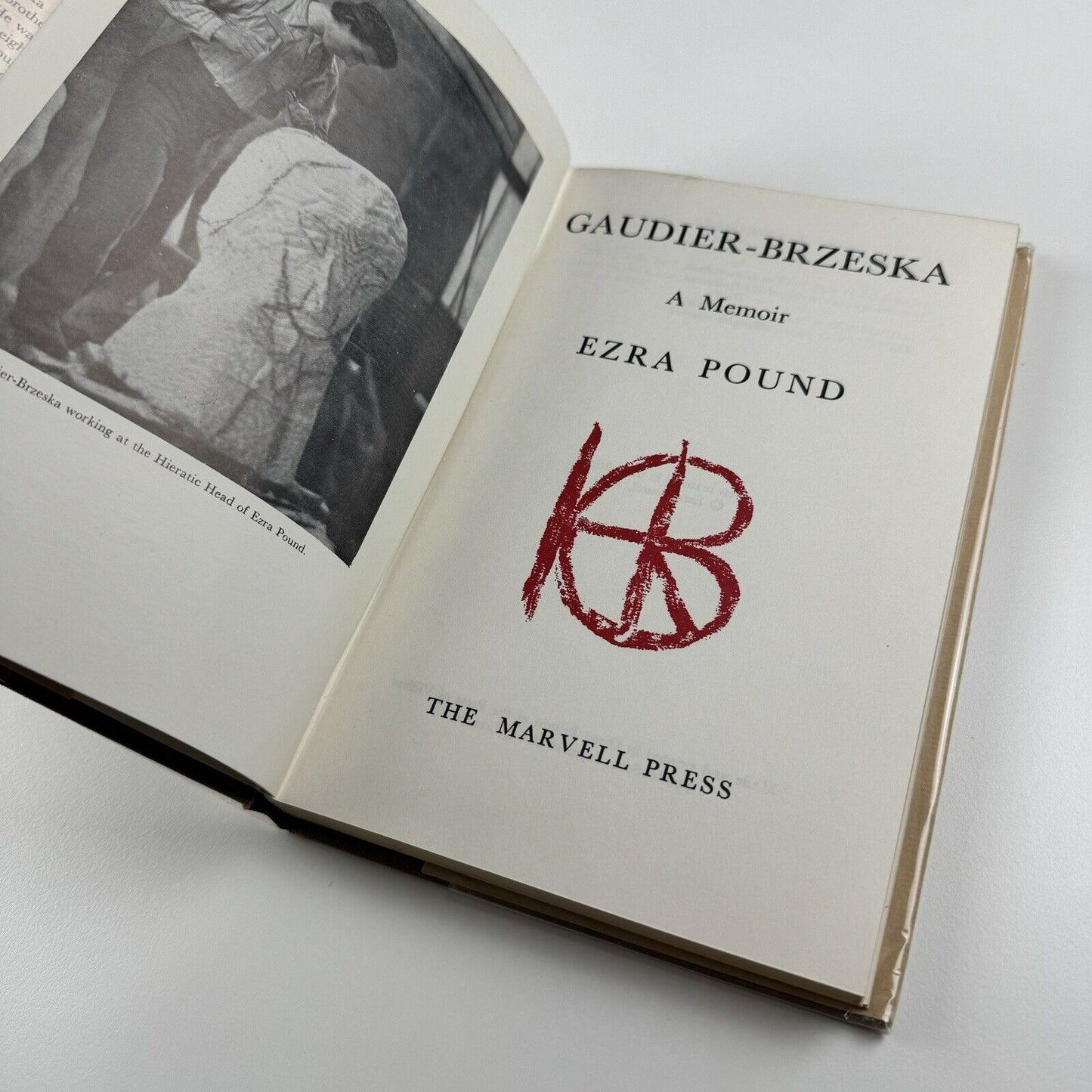 Gaudier-Brzeska by Ezra Pound | The Marvell Press, 1960