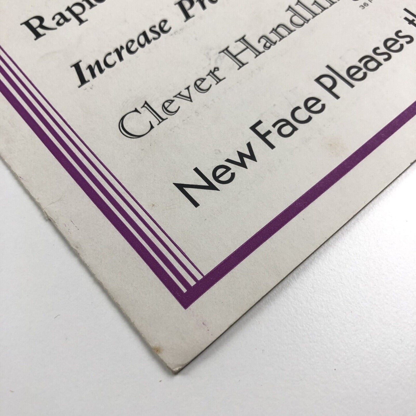 One-Line Specimens of Ludlow Typefaces | Type specimens booklet | Ludlow Typograph Company, Chicago | Undated, 1930s?