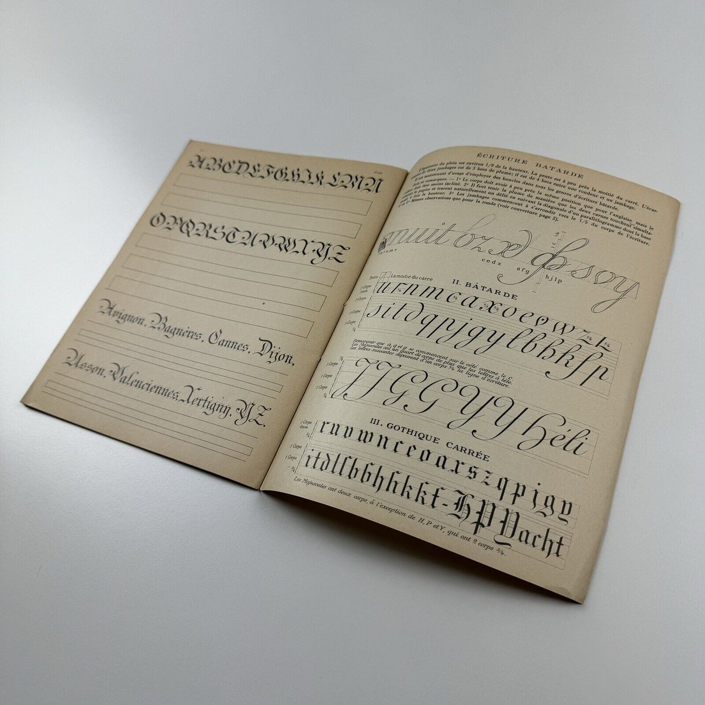 Nationale. 6me cahier. Nouvelle méthode d’écriture | calligraphy text book | Marshall Foch on cover