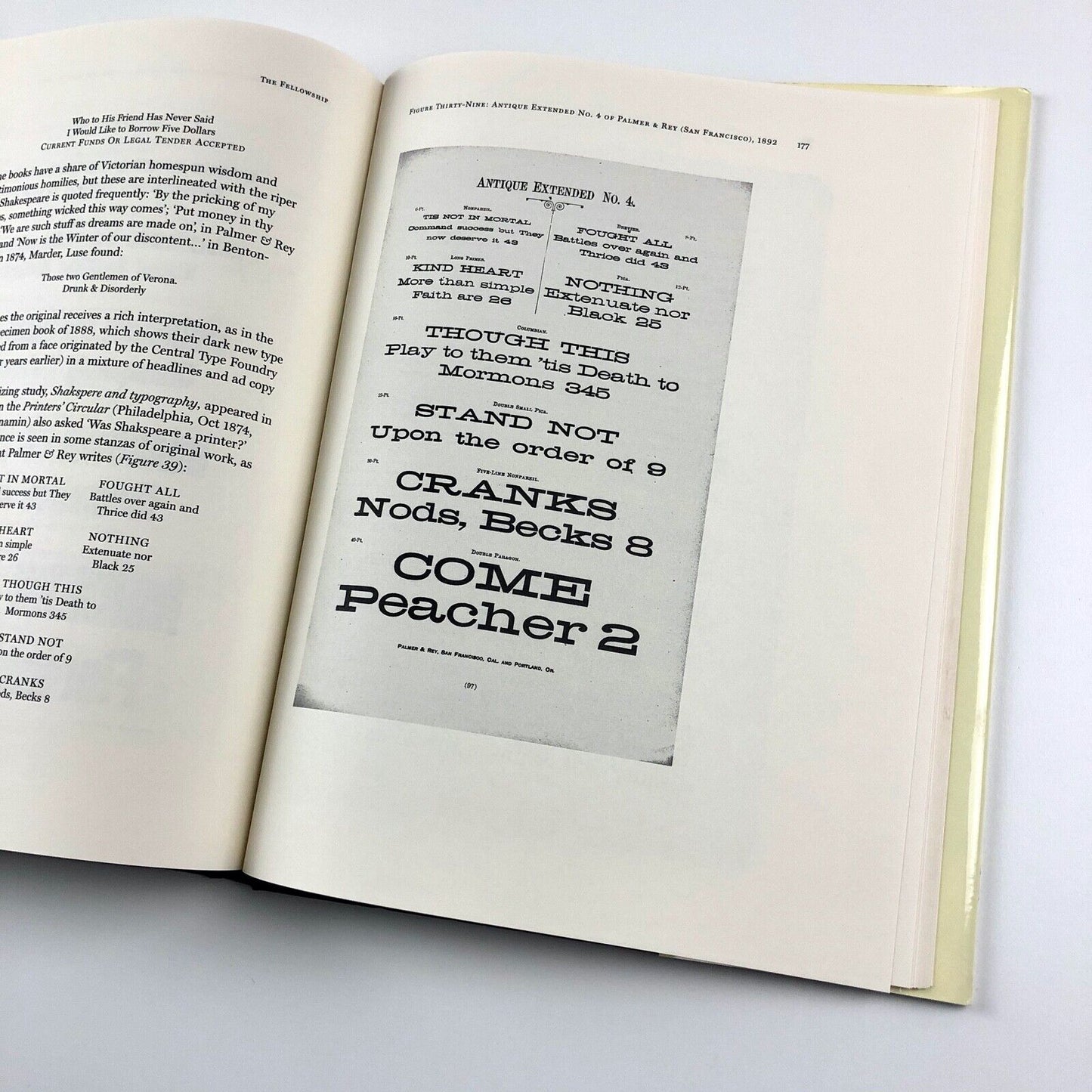 Alphabets To Order. The Literature of Nineteenth Century Typefounders' Specimens by Alastair Johnston | Oak Knoll Press/The British Library, 2000