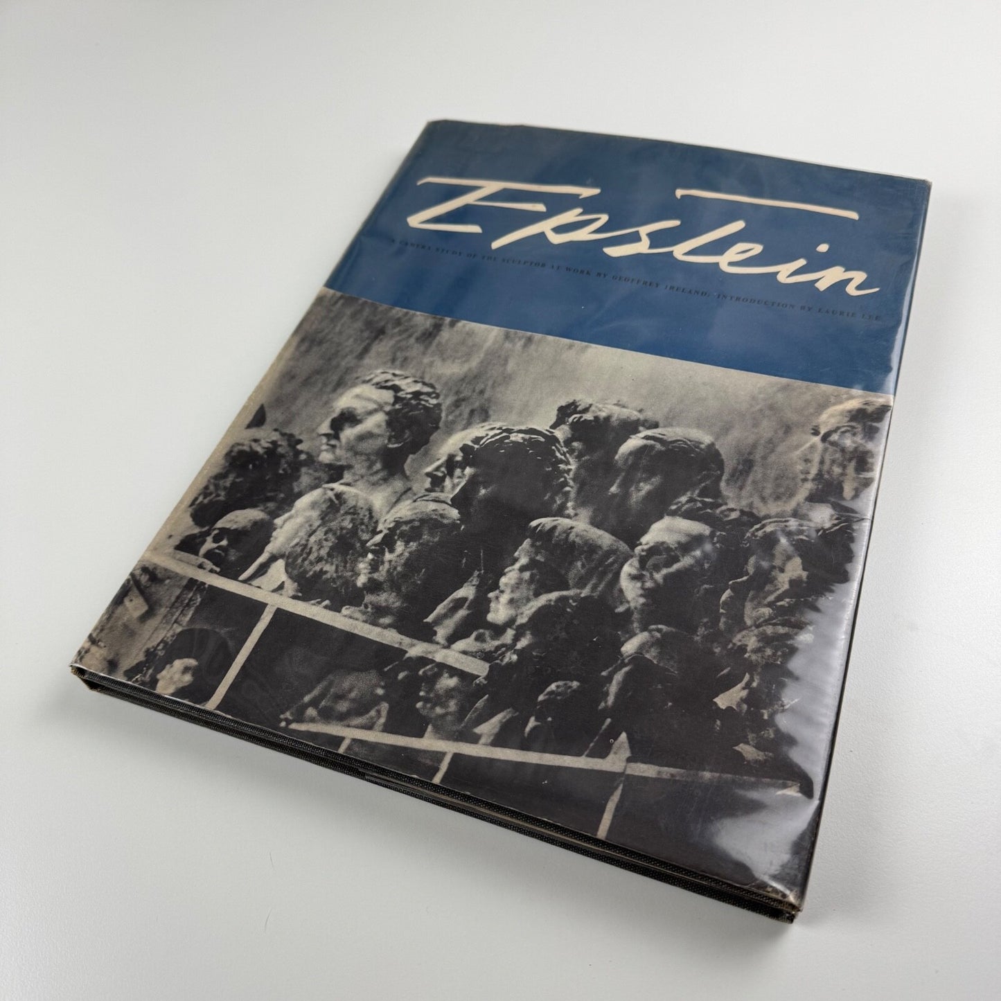 Epstein. A camera study of the sculptor at work by Geoffrey Ireland. Introduction Laurie Lee | Andre Deutsch in association with the Royal College of Art, undated presumed to be 1957