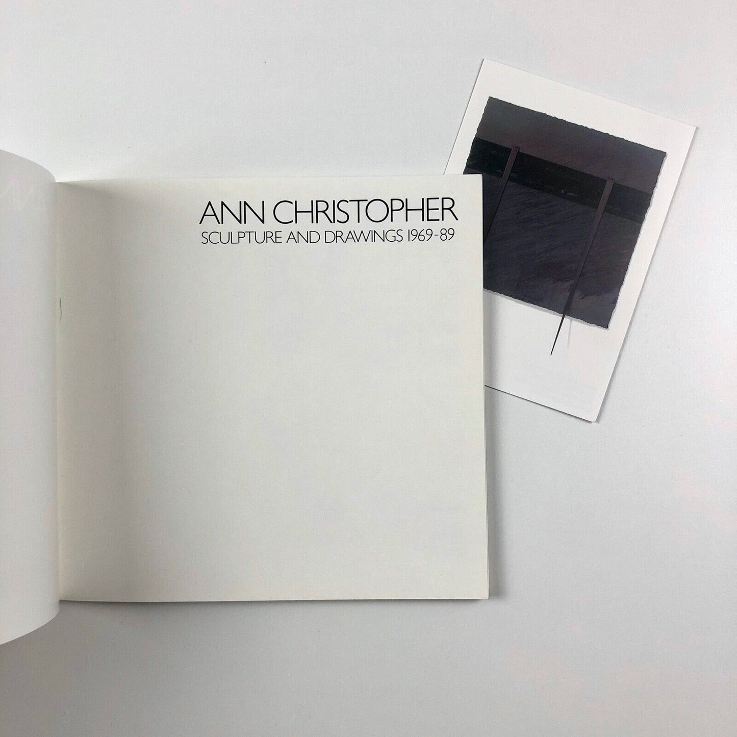 Ann Christopher: Sculpture and Drawings 1969-89 | Royal Academy exhibition catalogue, 1989