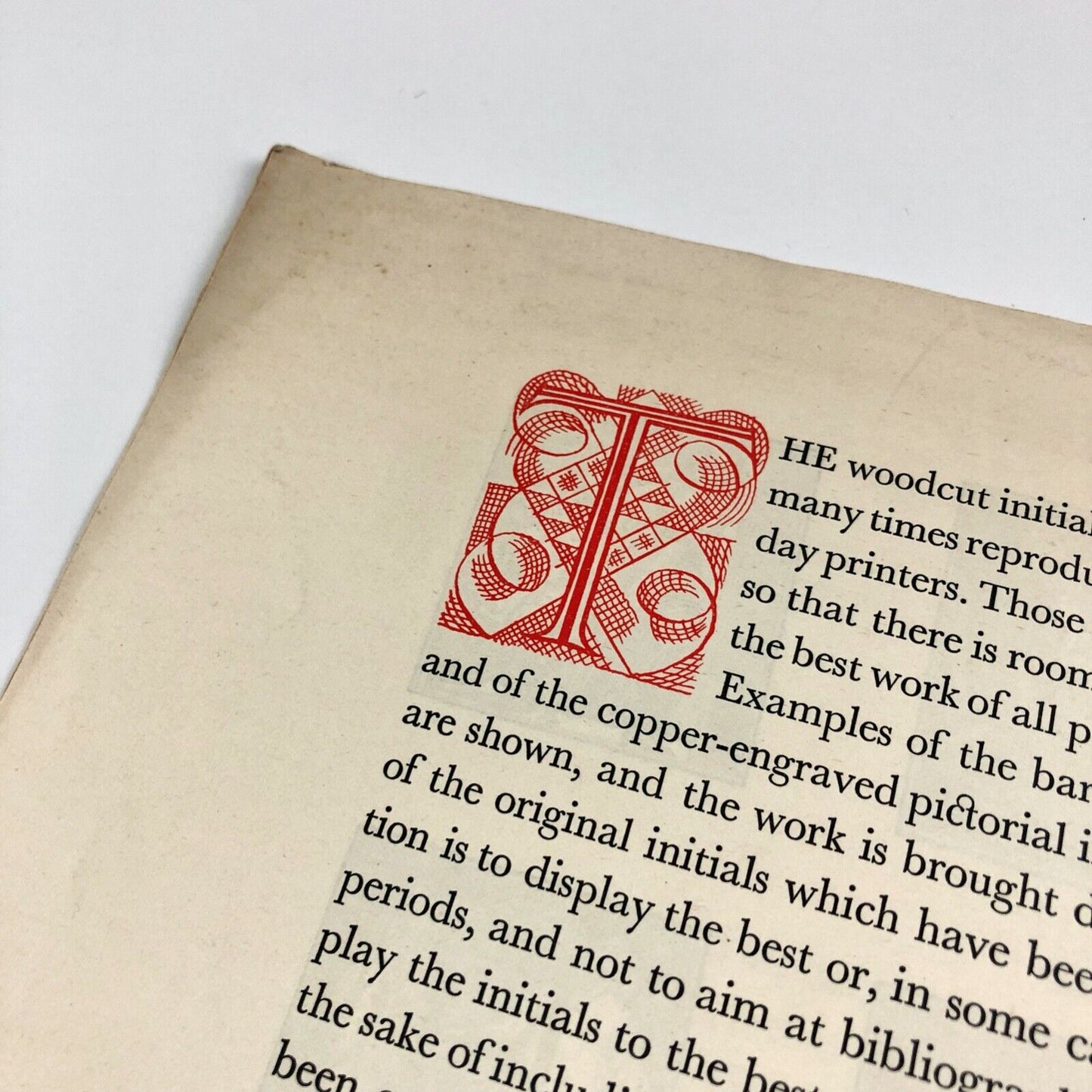 Prospectus for Decorative Initial Letters A.F. Johnson | The Cresset Press, 1930